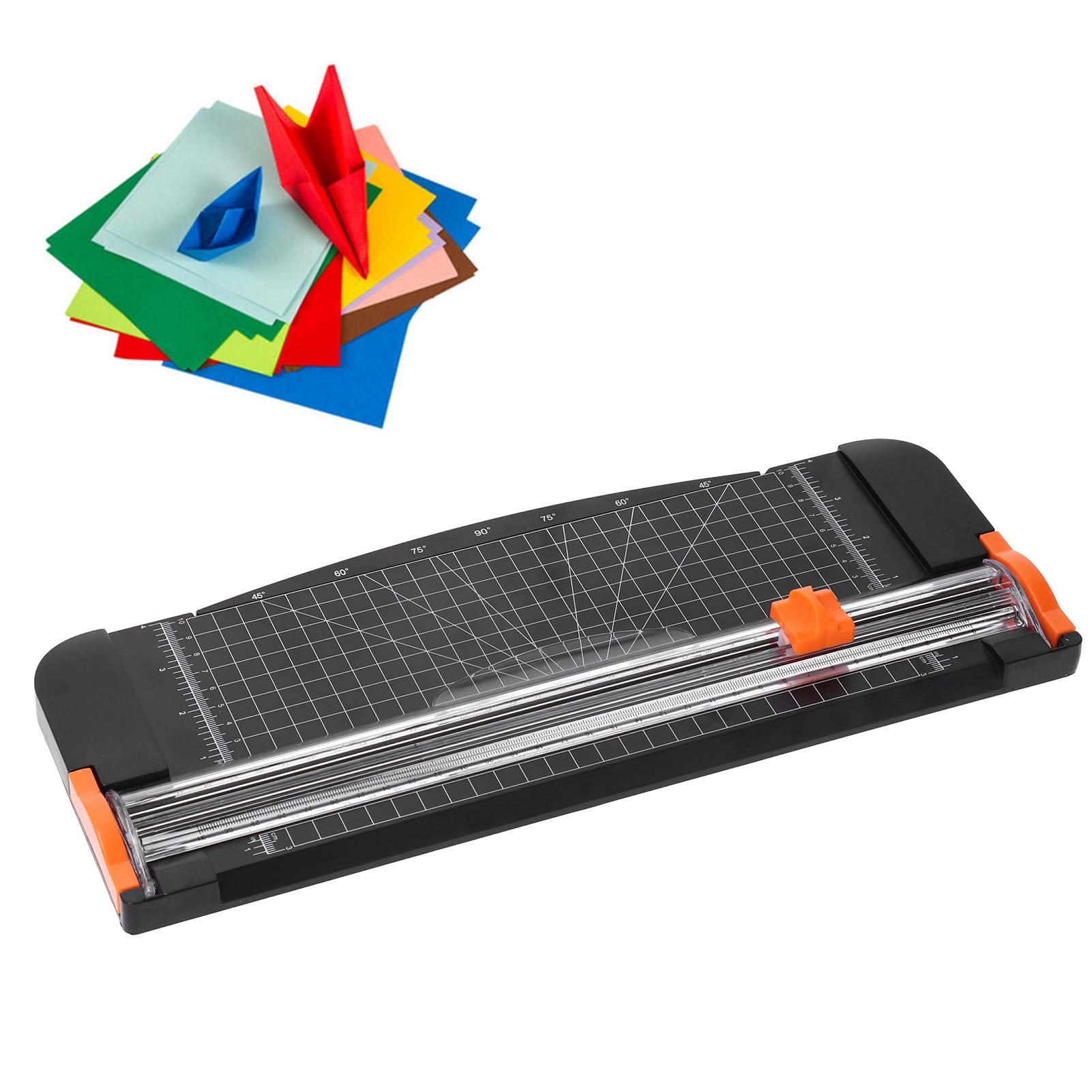 Lightweight Versatile Scrapbooking Cutter - 45° to 90° Adjustable Paper Trimmer for Photos, Cards, Labels & Craft Projects | Perfect for Scrapbooking, Card Making & DIY Paper Crafts
