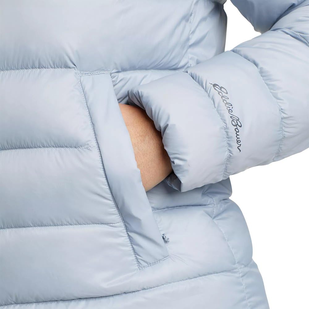 Eddie Bauer Women's StratusTherm Down Jacket - Lightweight Warm Winter Coat, Water-Resistant, Packable for Travel & Outdoor Activities | Perfect for Hiking, Skiing & Cold Weather Adventures