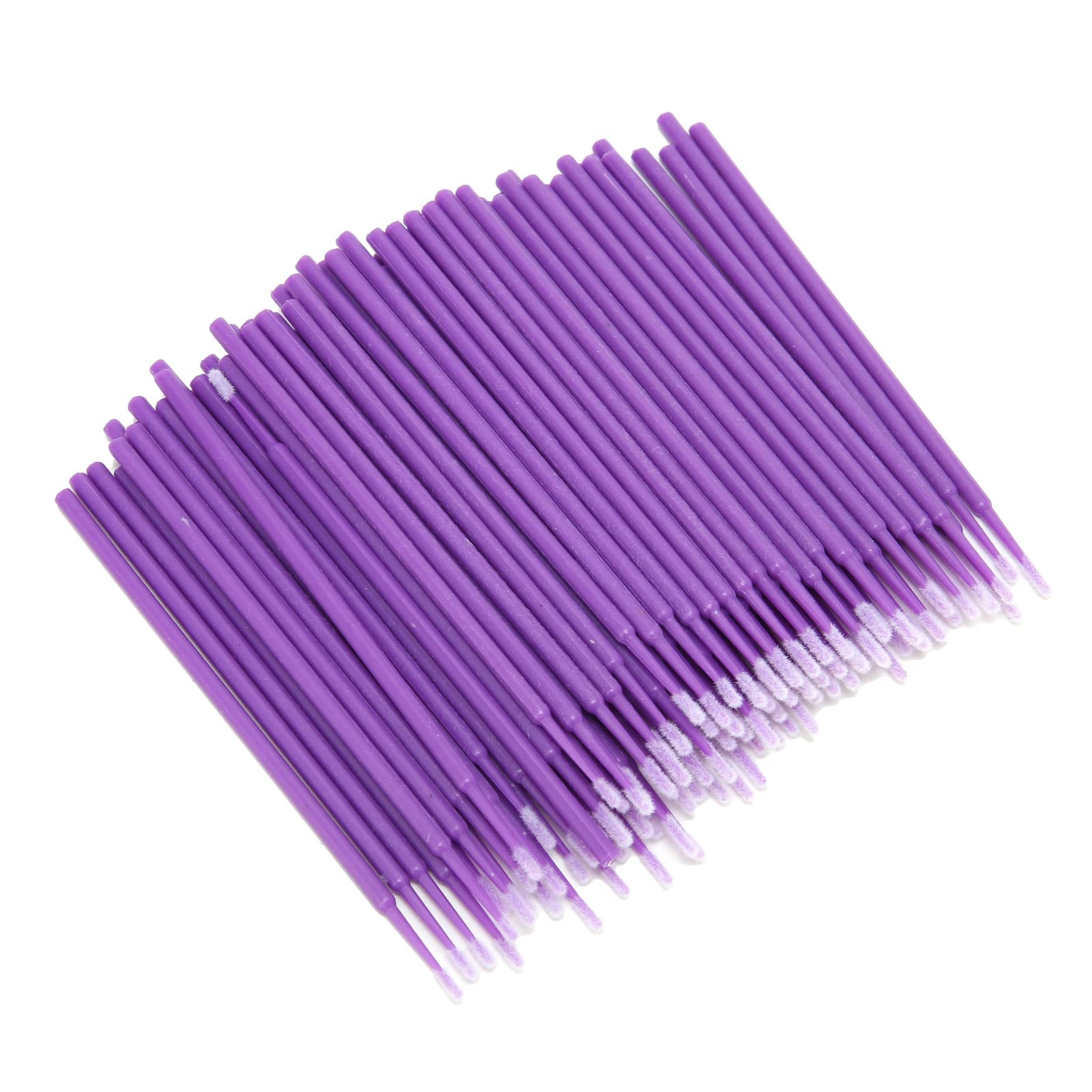 Foldable Makeup Applicator 400pcs - Disposable Micro Cotton Swabs for Eyeshadow & Eyeliner Application | Safe Cosmetic Supplies for Women | Perfect for Travel, Professional Makeup & Touch-ups