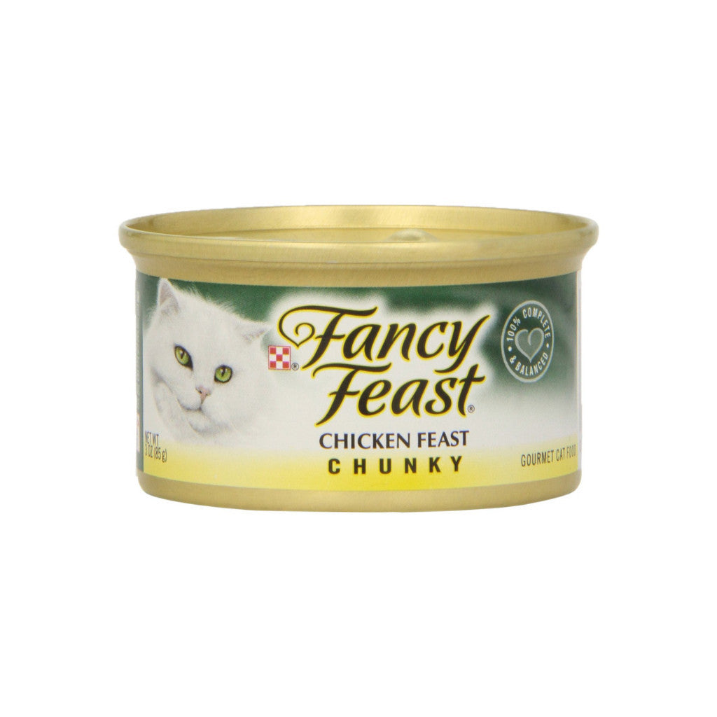 Fancy Feast Wet Cat Food Bundle - 24 Pack of 85g Chunky Classic Gravy Kitten Food with Creamy Chicken Liver & Chicken Recipe | High Protein, Nutritious & Healthy Wet Food for Kittens & Adult Cats | Perfect for Mealtime, Travel & Treats