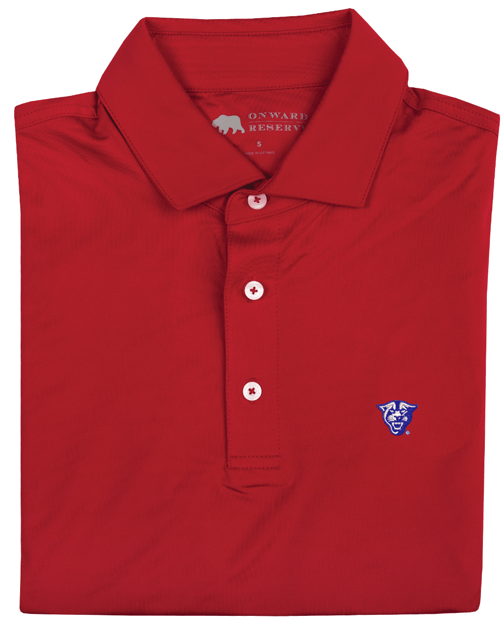Georgia State University Solid Performance Polo Shirt for Men & Women - Breathable Moisture-Wicking Golf Tennis Work Uniform - Perfect for Sports, Office & Casual Wear