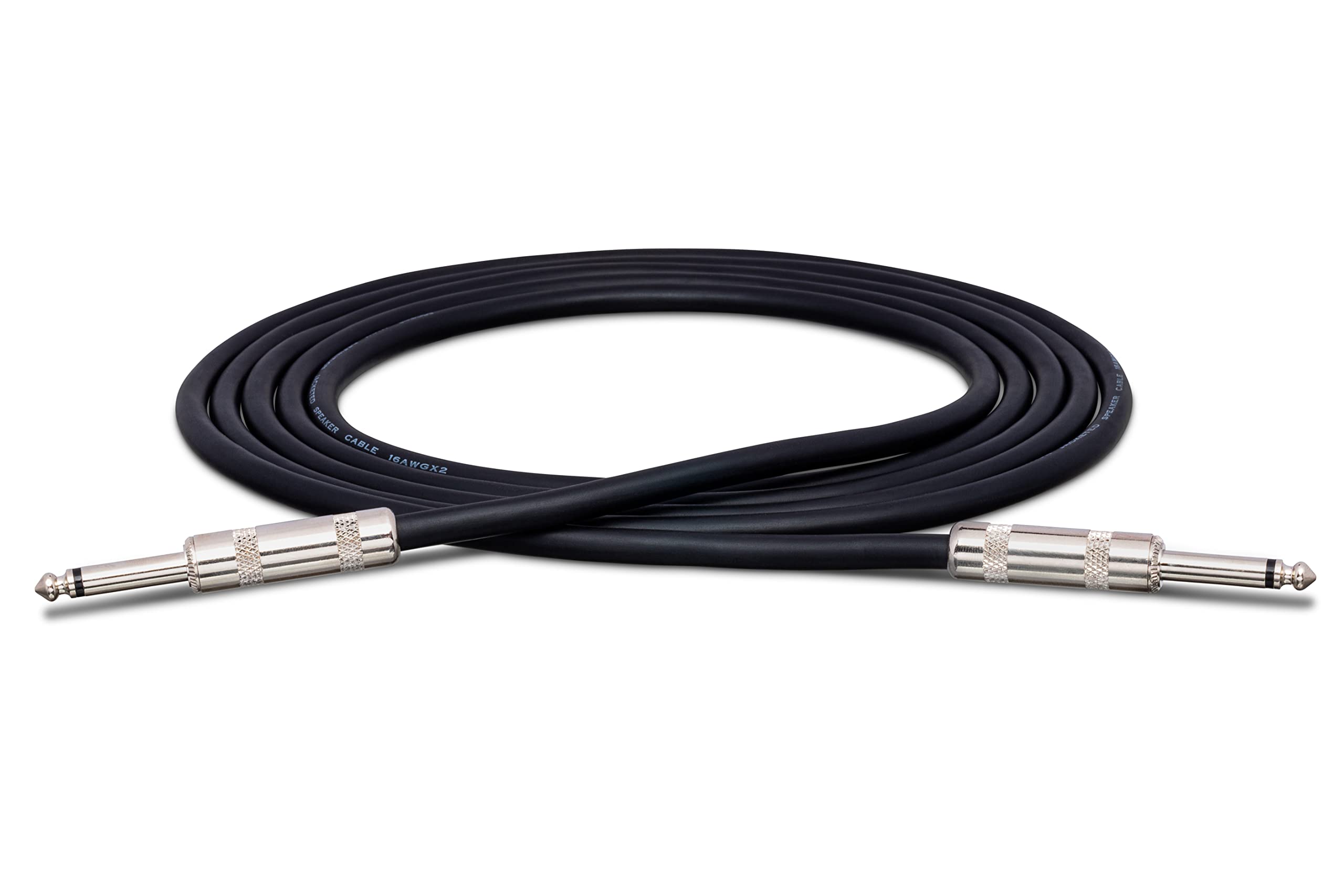 Hosa SKJ-610 TS-TS 10 Feet Speaker Cable - High-Quality Audio Cable for Studio Monitors, PA Systems & Live Performances - Perfect for Professional Audio Setups & Home Studios