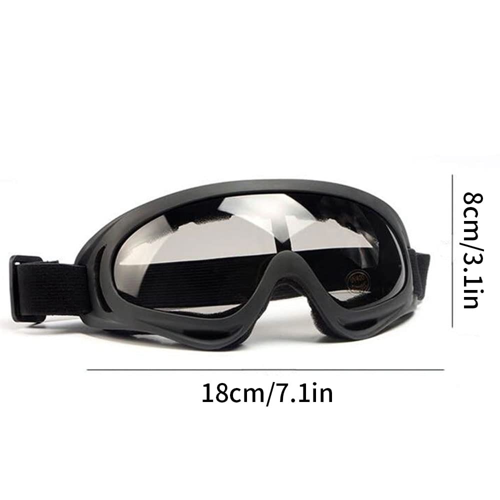 2-Pack Anti-Fog Snow Ski Goggles for Kids & Adults - UV Protection, Windproof Tactical Glasses for Snowboarding, Skiing & Outdoor Sports - Perfect for Winter Adventures & Extreme Weather