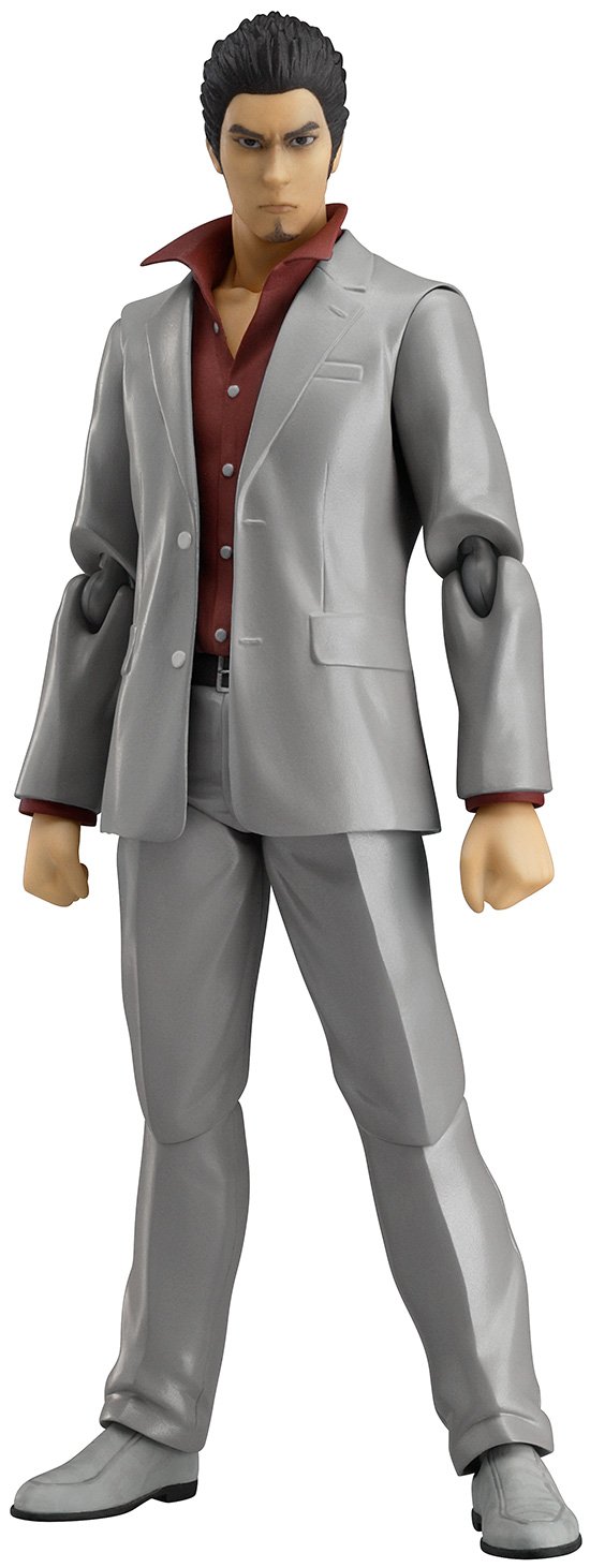 Max Factory Yakuza: Kazuma Kiryu Figma Action Figure - Collectible Anime Toy for Gamers & Fans - Perfect for Display, Photography & Cosplay
