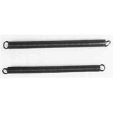 Heavy Duty Double Loop Extension Spring 27-48-140 lbs with 8ft Steel Cable - Blue - Perfect for Garage Doors, Fitness Equipment, and Industrial Applications