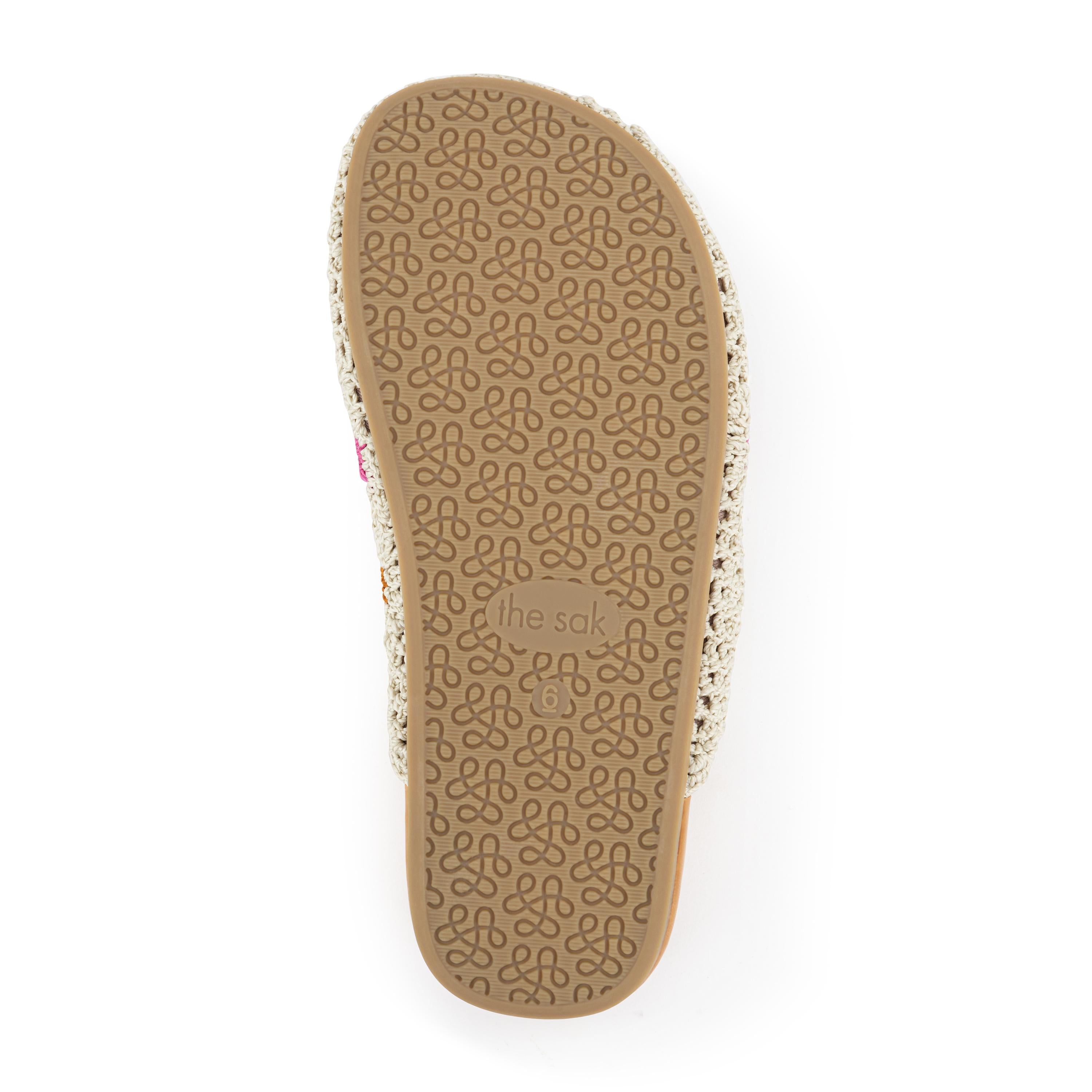 Bolinas Crochet Clogs for Women - Comfortable Handmade Summer Slide Sandals with Arch Support - Perfect for Beach, Pool, and Casual Outings