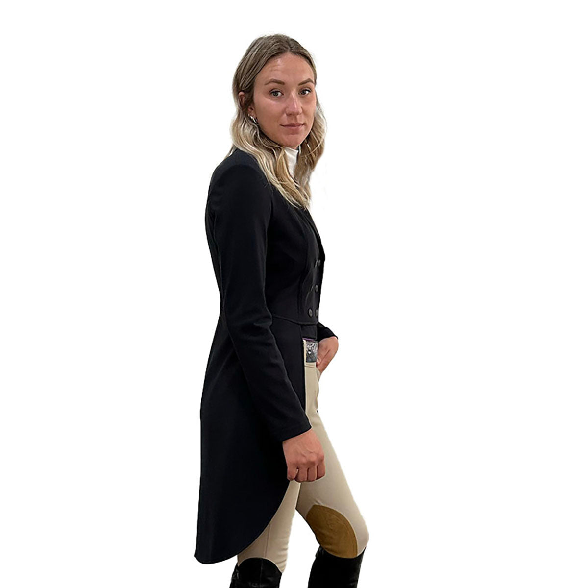 Equiline Women's GilverG Equestrian Competition Tailcoat - Premium Show Jumping Dressage Coat for Horse Riding & Equestrian Events