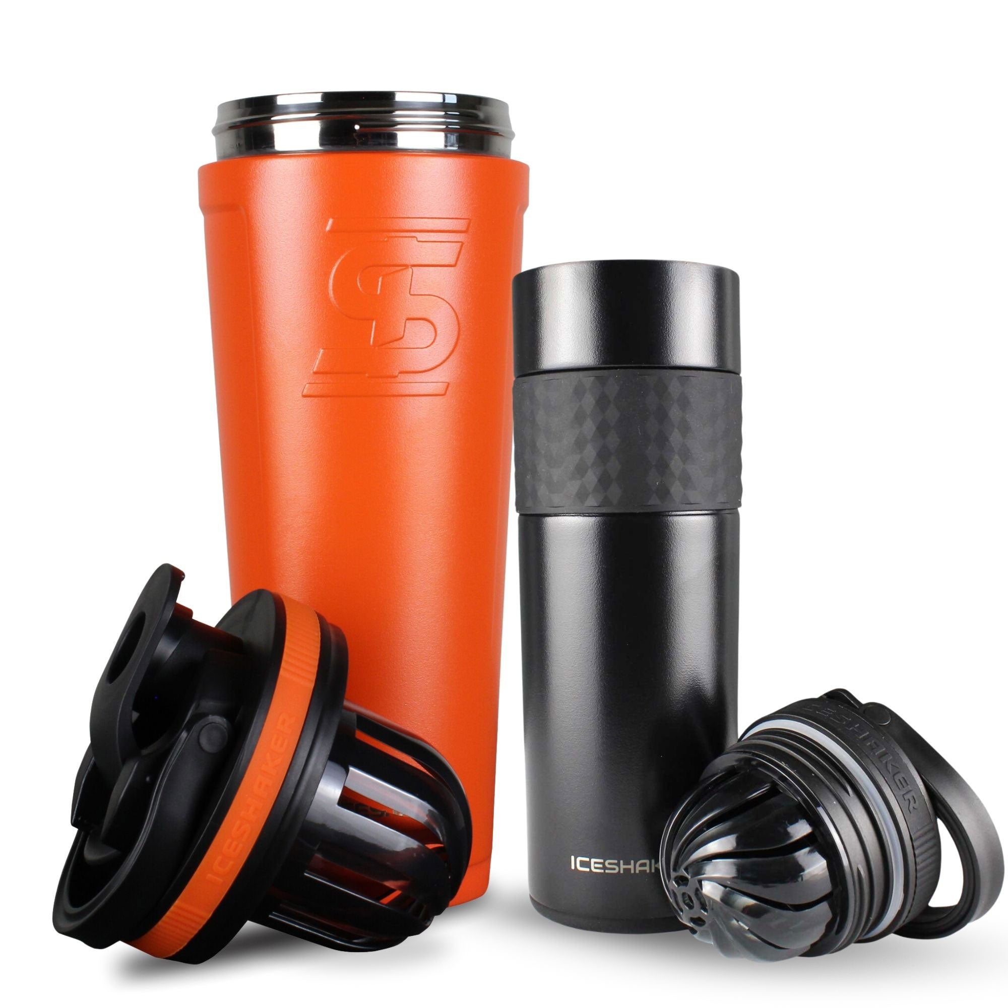 Premium His & Her Protein Shaker Bottle Set - 20oz Leak-Proof Mixing Cups for Gym, Workouts & Post-Training Recovery - BPA-Free Fitness Accessories for Couples
