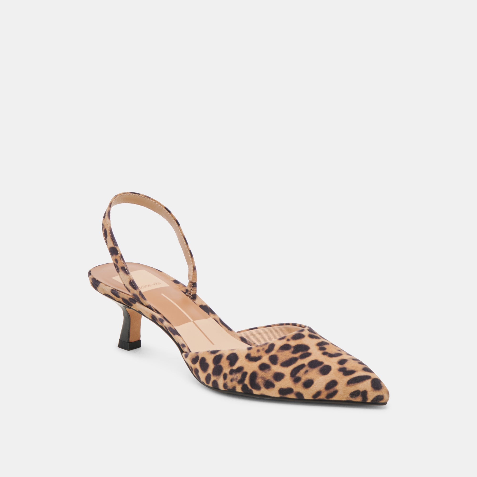 CORSA Women's High Heels - DK Leopard Print Suede Pumps for Party, Night Out & Special Occasions