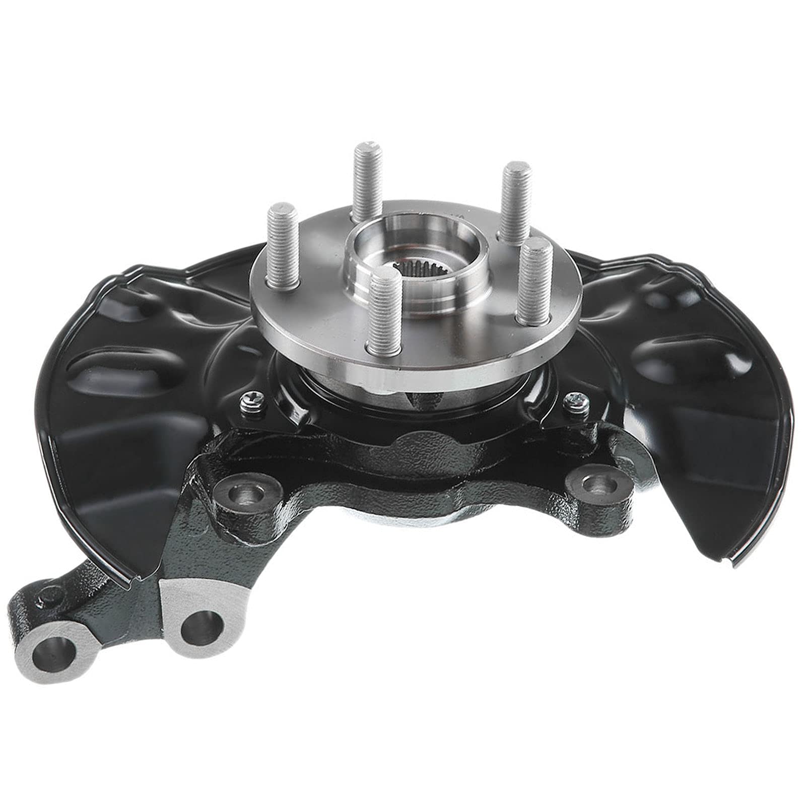 Premium Front Wheel Hub Bearing & Steering Knuckle Assembly for 2003-2008 Toyota Matrix Wagon with 4-Wheel ABS FWD - Durable Replacement for Smooth Driving & Enhanced Safety
