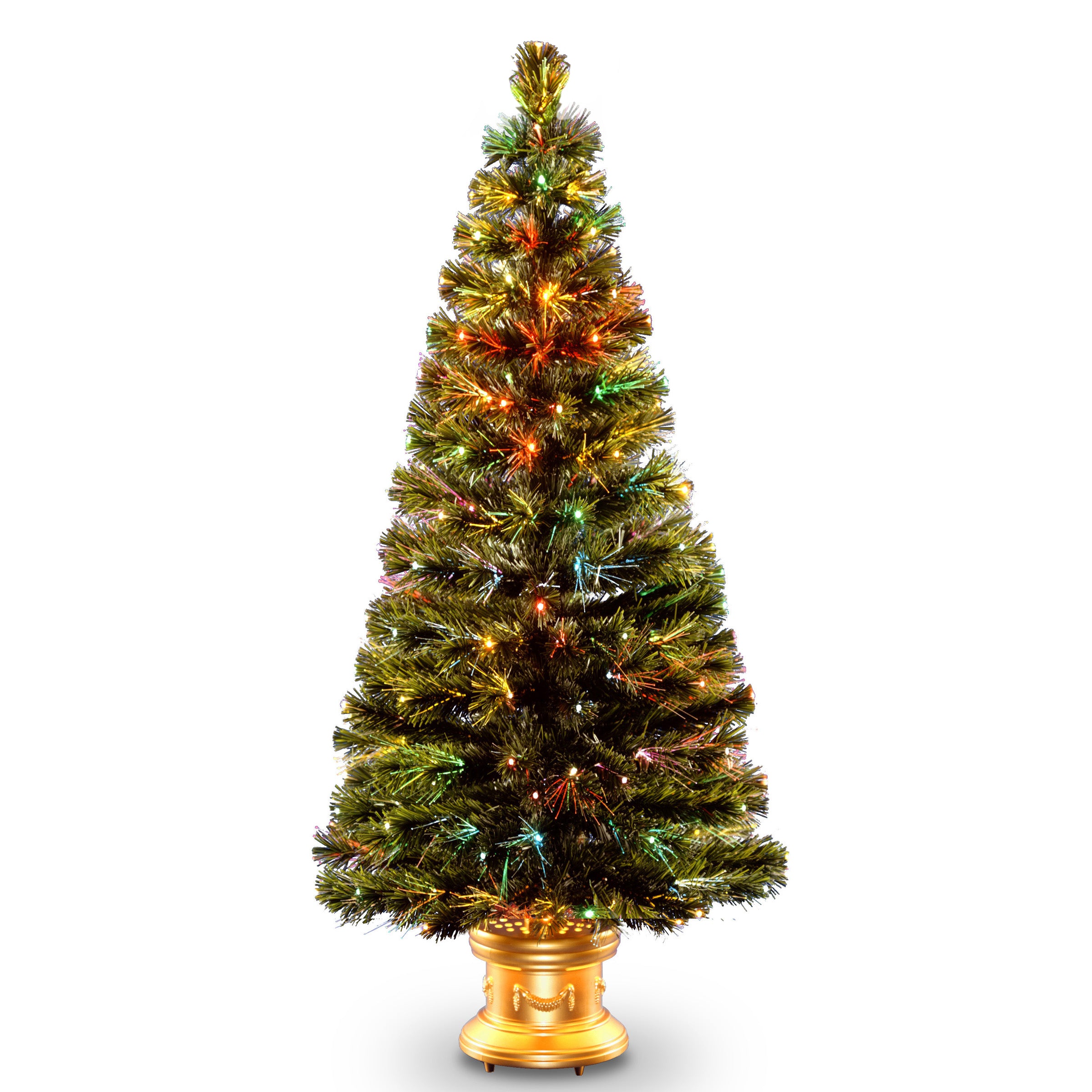 5 ft. Fiber Optic Radiance Fireworks Tree - Outdoor/Indoor LED Light Display for Holidays, Parties & Events - Perfect for Christmas, New Year, Weddings & Backyard Decorations