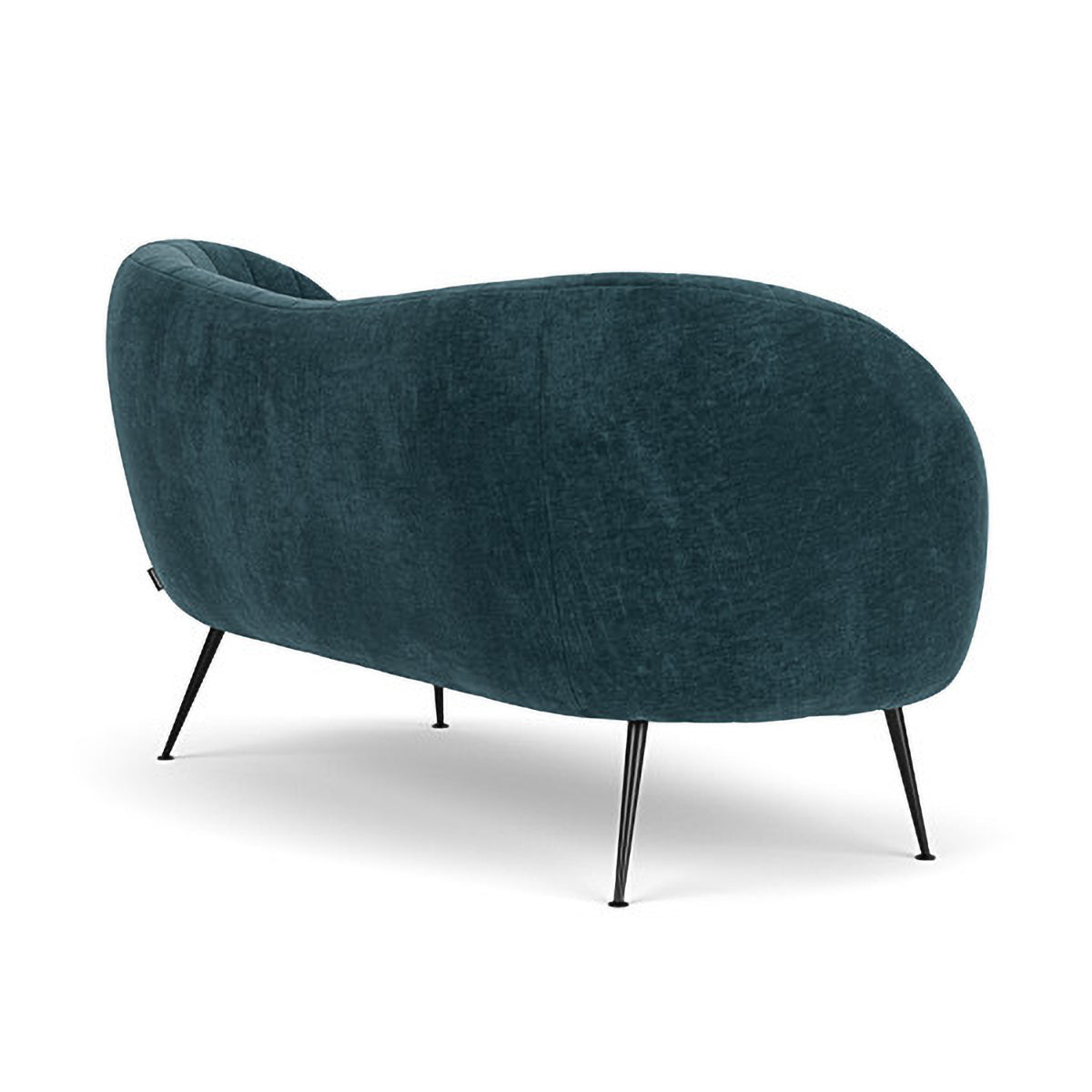 Premium Flora Fabric 2-Seater Sofa - Modern Living Room Furniture for Small Spaces | Comfortable Loveseat for Apartments, Dorms & Cozy Homes