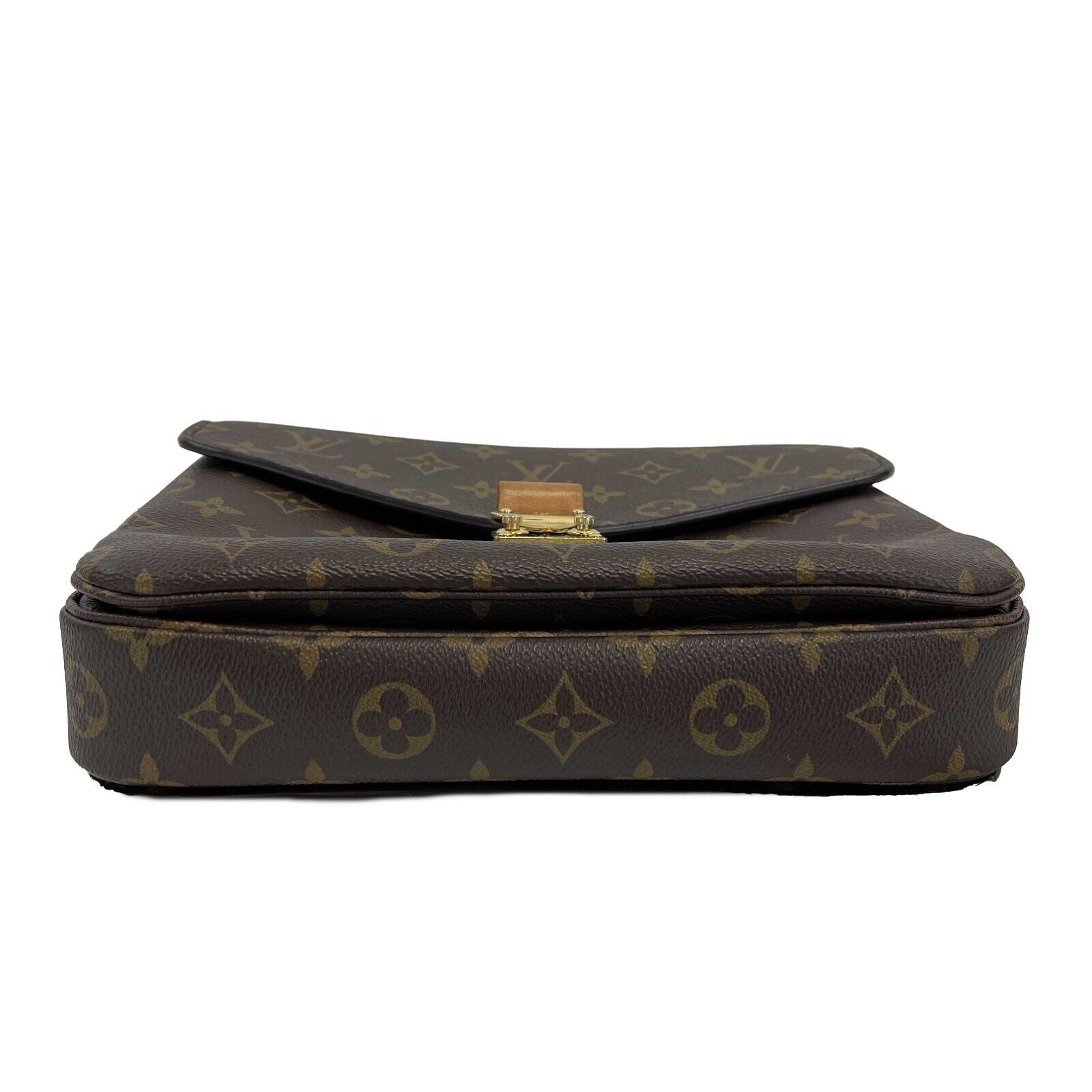 Authentic Louis Vuitton Pochette Métis Monogram Canvas Handbag - Brown Crossbody Bag with Top Handle | Perfect for Work, Travel & Everyday Luxury Fashion Accessory
