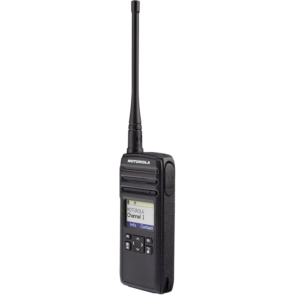 Motorola DTR700 Digital Two-Way Radio - Long Range Walkie Talkie for Business & Outdoor Adventures - Perfect for Construction, Security & Hiking