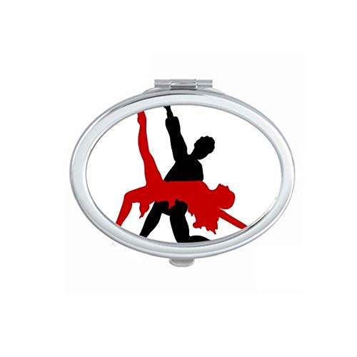 DIYthinker Portable Foldable Double-Sided Mirror for Makeup & Dance Practice - Perfect for Travel, Home, and Studio Use