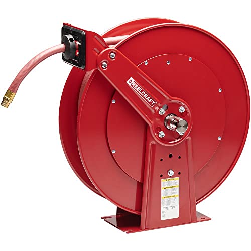Heavy Duty Dual Pedestal Hose Reel 3/4