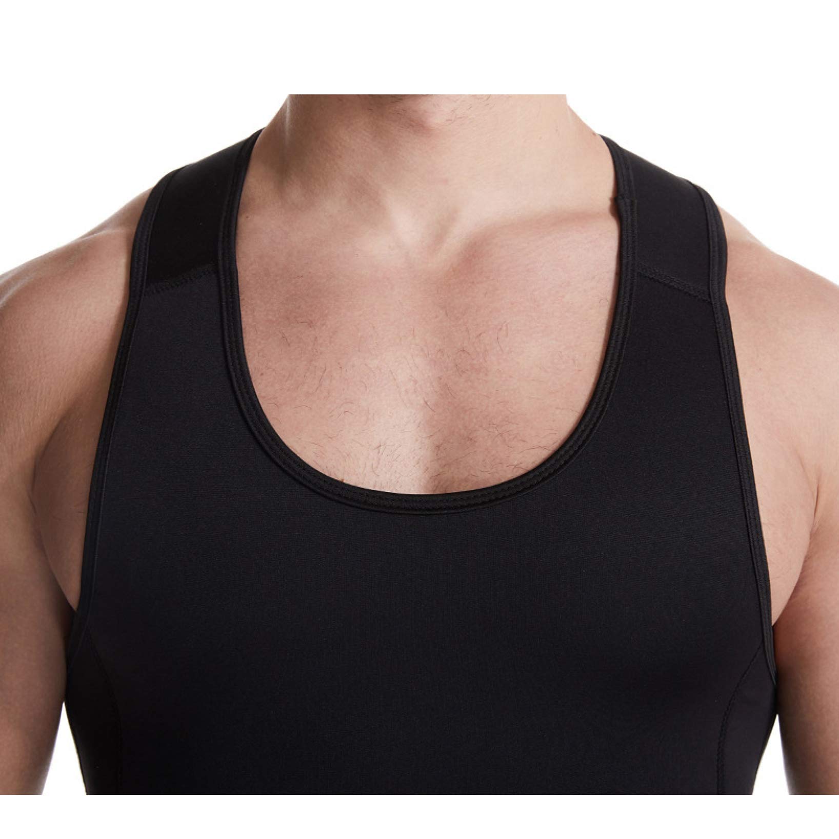 Men's Seamless Waist Trainer Shapewear - Tummy Control Fat Burner Body Shaper for Workout & Dance - Slimming Lingerie for Gym, Weight Loss & Everyday Wear
