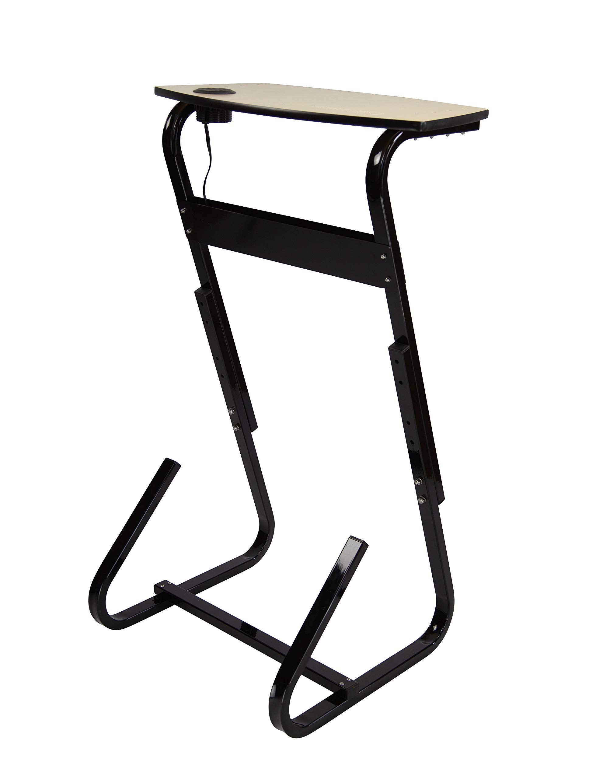 Saris TD1 Bike Trainer Desk with USB & AC Power Outlet - Perfect for Indoor Cycling, Workouts, and Home Office Setup