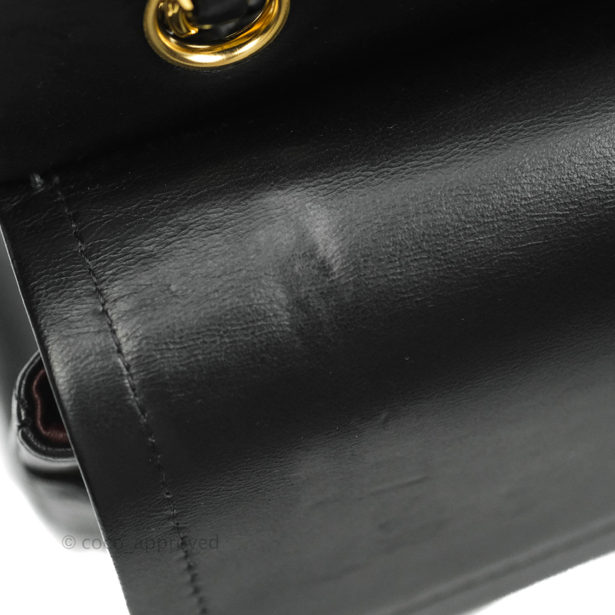 Chanel Classic Medium Double Flap Bag Black Lambskin Leather with Gold Hardware - Luxury Handbag for Women, Perfect for Evening Events & Special Occasions