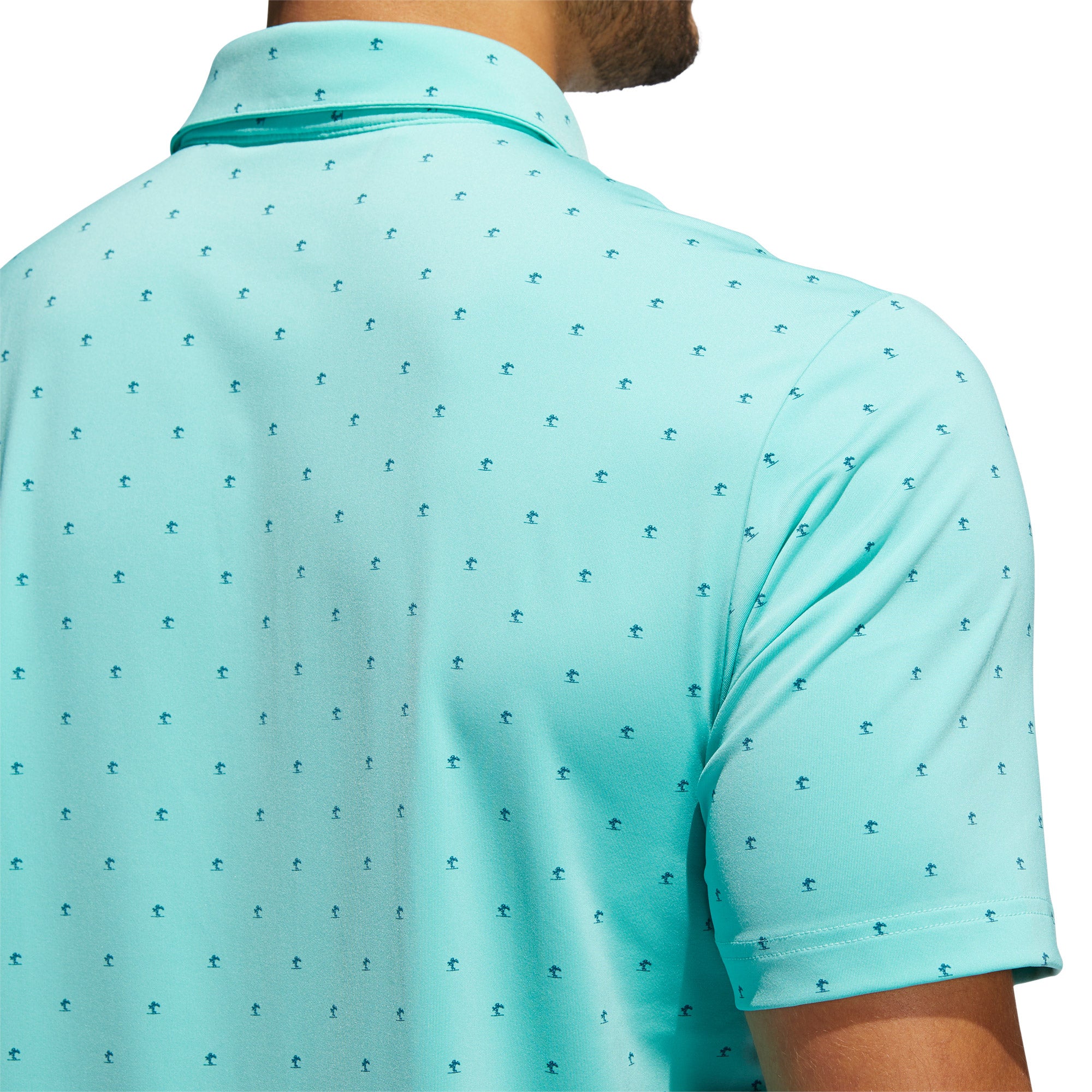 Adidas Ultimate365 Print Men's Golf Polo Shirt – Moisture-Wicking & Breathable for Comfort on the Course | Perfect for Golf, Casual Wear & Outdoor Activities