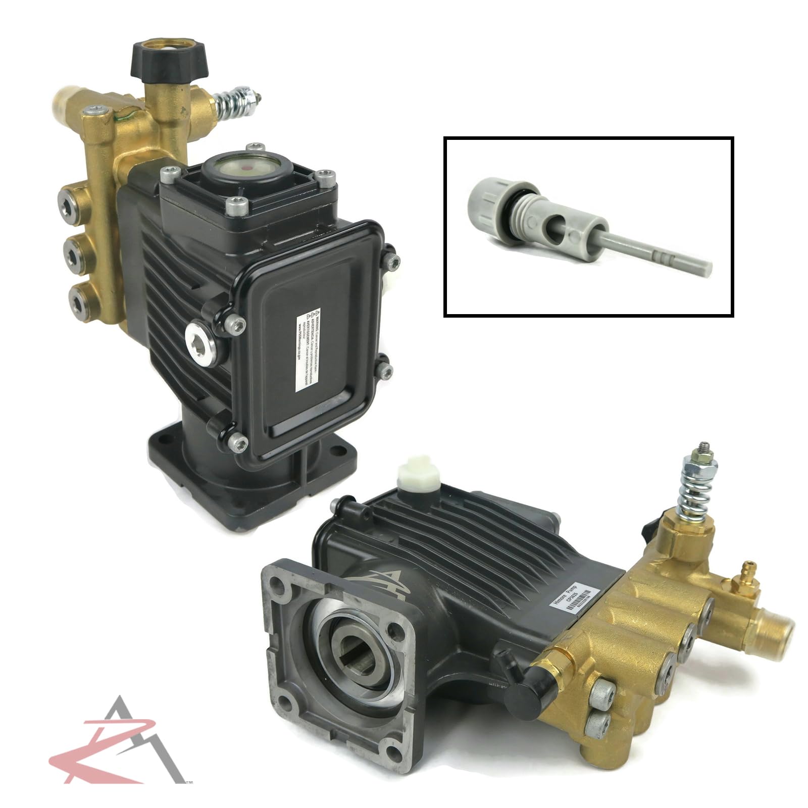 3600 PSI 2.5 GPM Pressure Washer Pump Replacement for Comet ZWD2535G BXD3020G LWS0409GE - High Performance Power Washer Pump for Heavy Duty Cleaning, Car Washing, Deck & Patio Maintenance