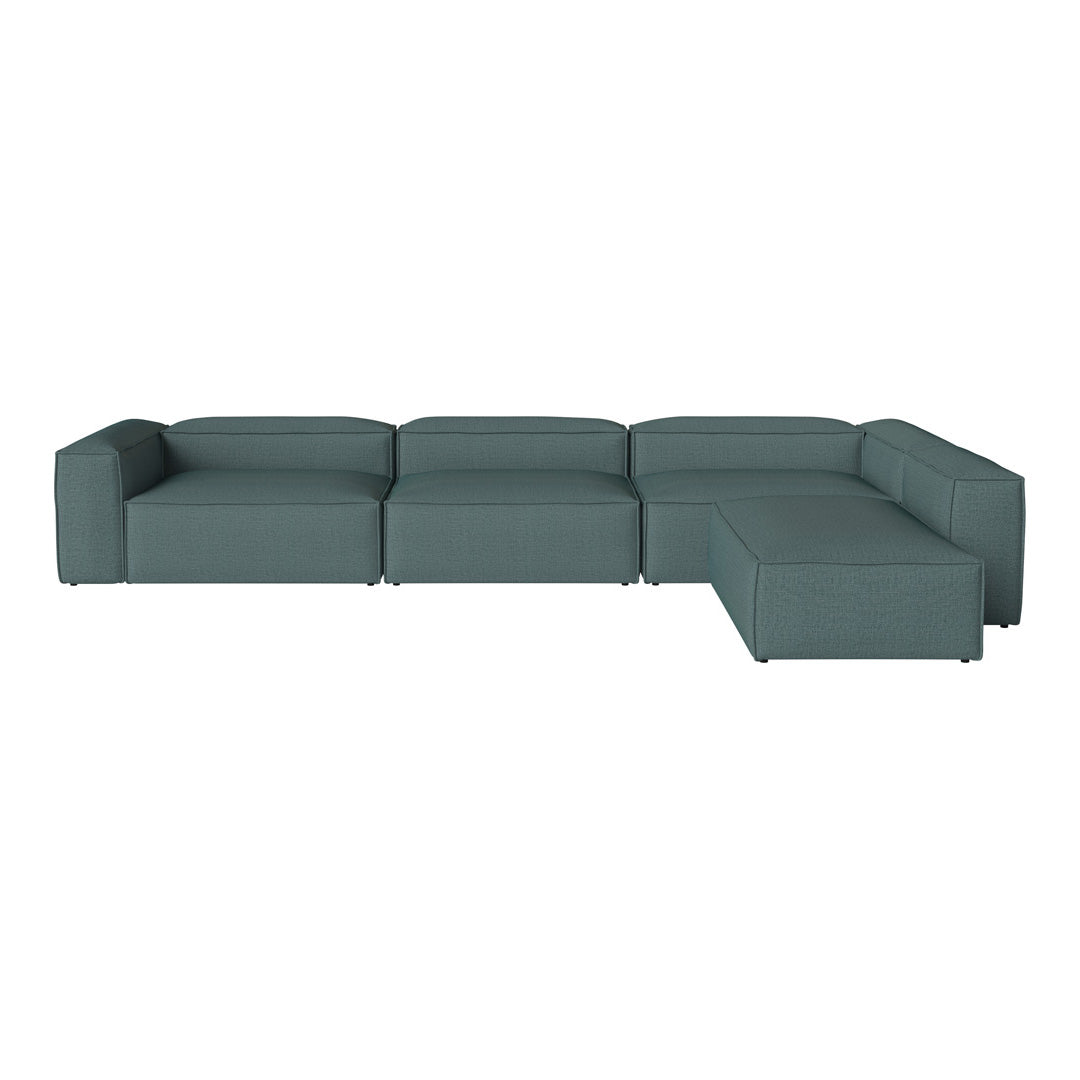 Cosima Corner Sofa with Open End - Modern L-Shaped Sectional Couch for Living Room, Lounge & Small Spaces