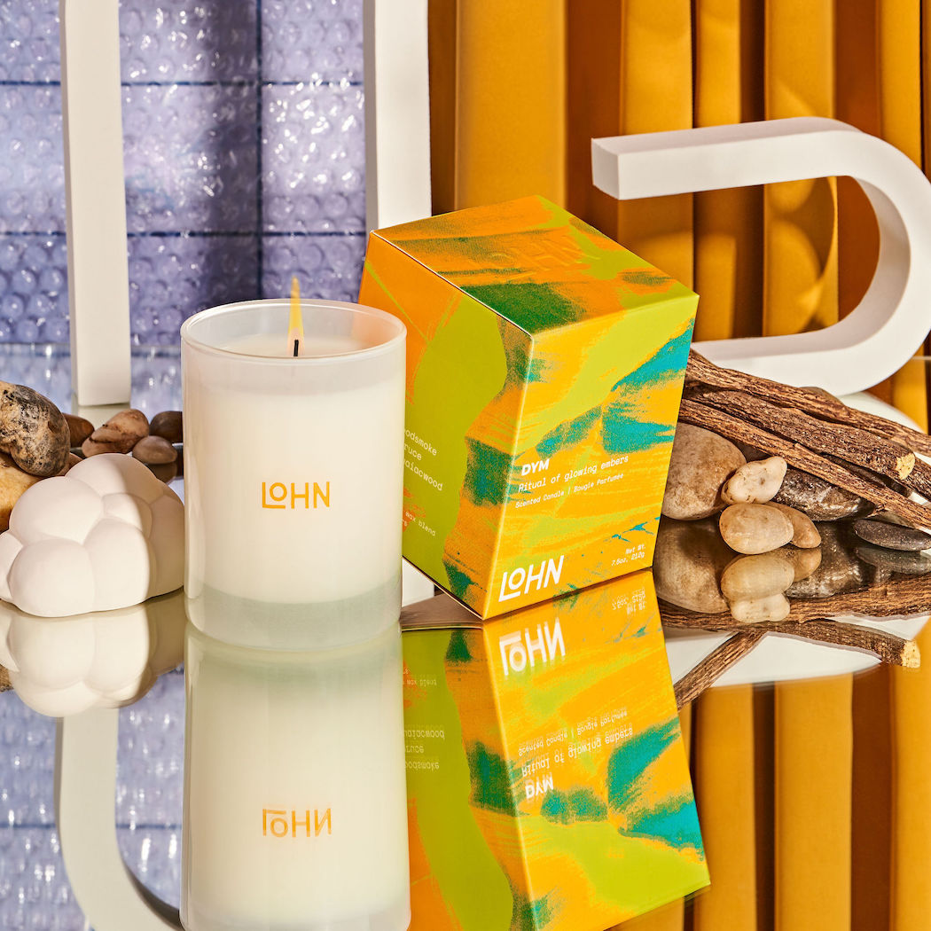 DYM Candle - Spruce & Woodsmoke Scented Soy Wax Candle for Home, Relaxation & Aromatherapy | Perfect for Living Room, Bedroom & Bathroom Decor