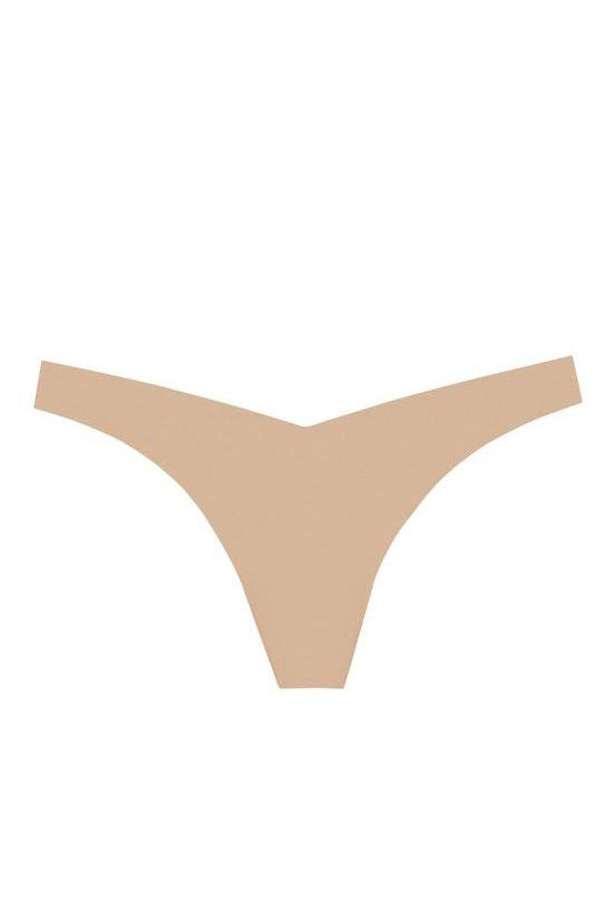 Commando Tiny Thong - Seamless Invisible Underwear for Women | Comfortable No-Show Panties for Yoga, Workout & Everyday Wear