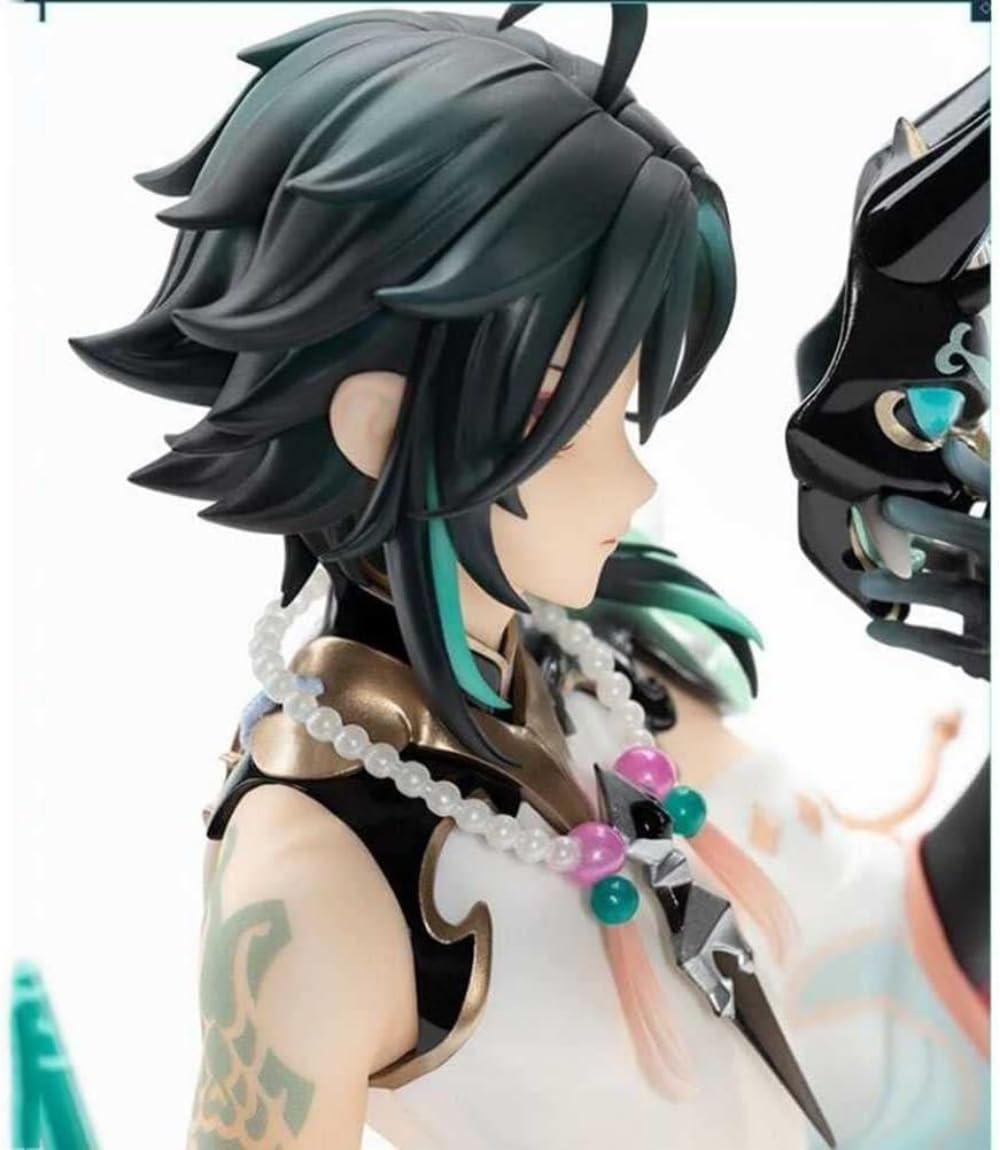 Xiao Genshin Impact Anime Action Figure - 29cm PVC Collectible Statue, Office Decor & Festive Gift for Fans | Perfect for Display, Gaming Room, or Anime-Themed Parties