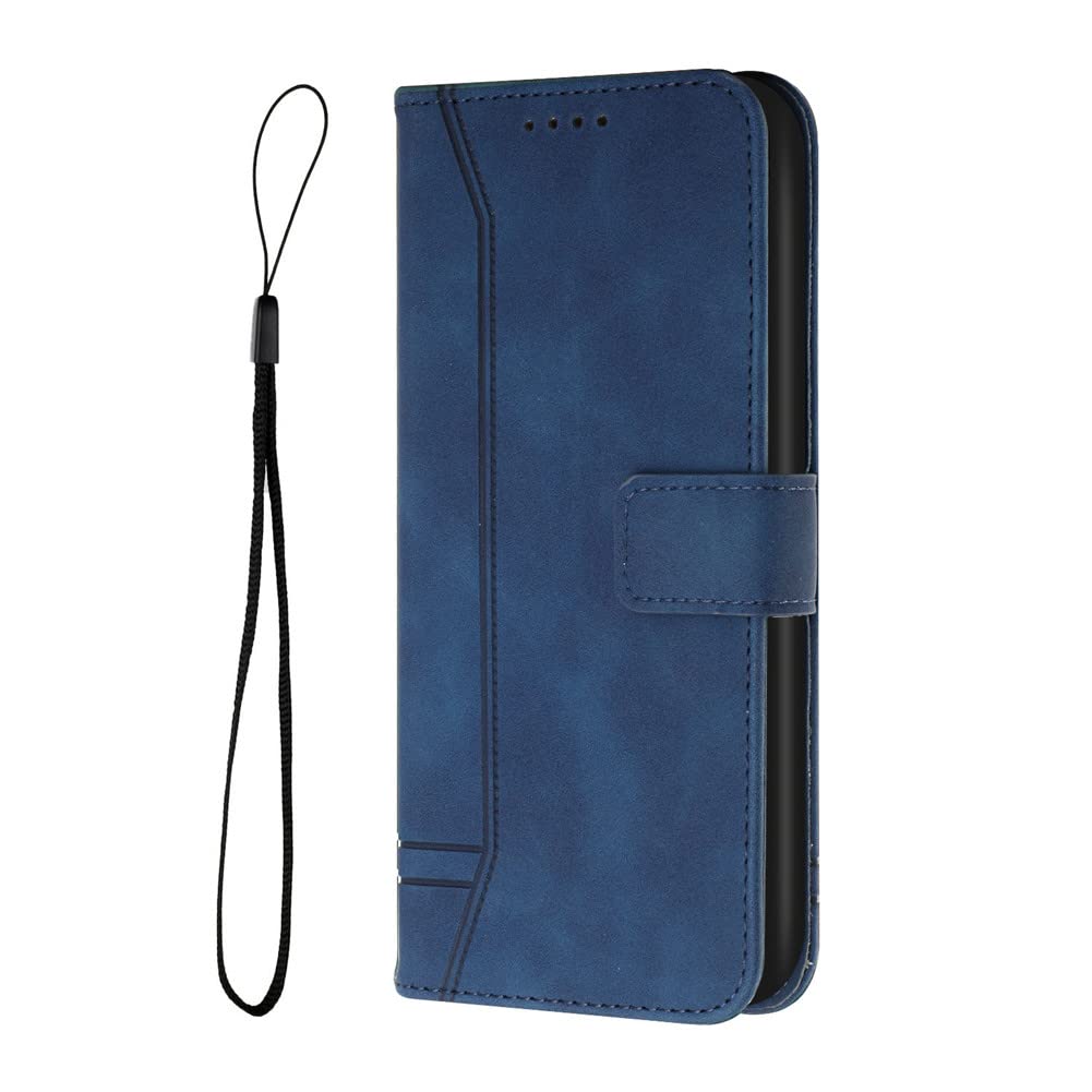 Premium PU Leather Magnetic Wallet Case for iPhone 13 (6.1