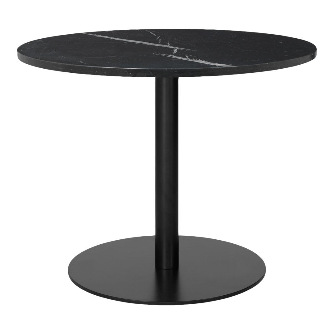 Gubi 1.0 Round Lounge Table - Modern Coffee Table for Living Room, Office & Lounge Areas - Stylish Scandinavian Design Home Decor