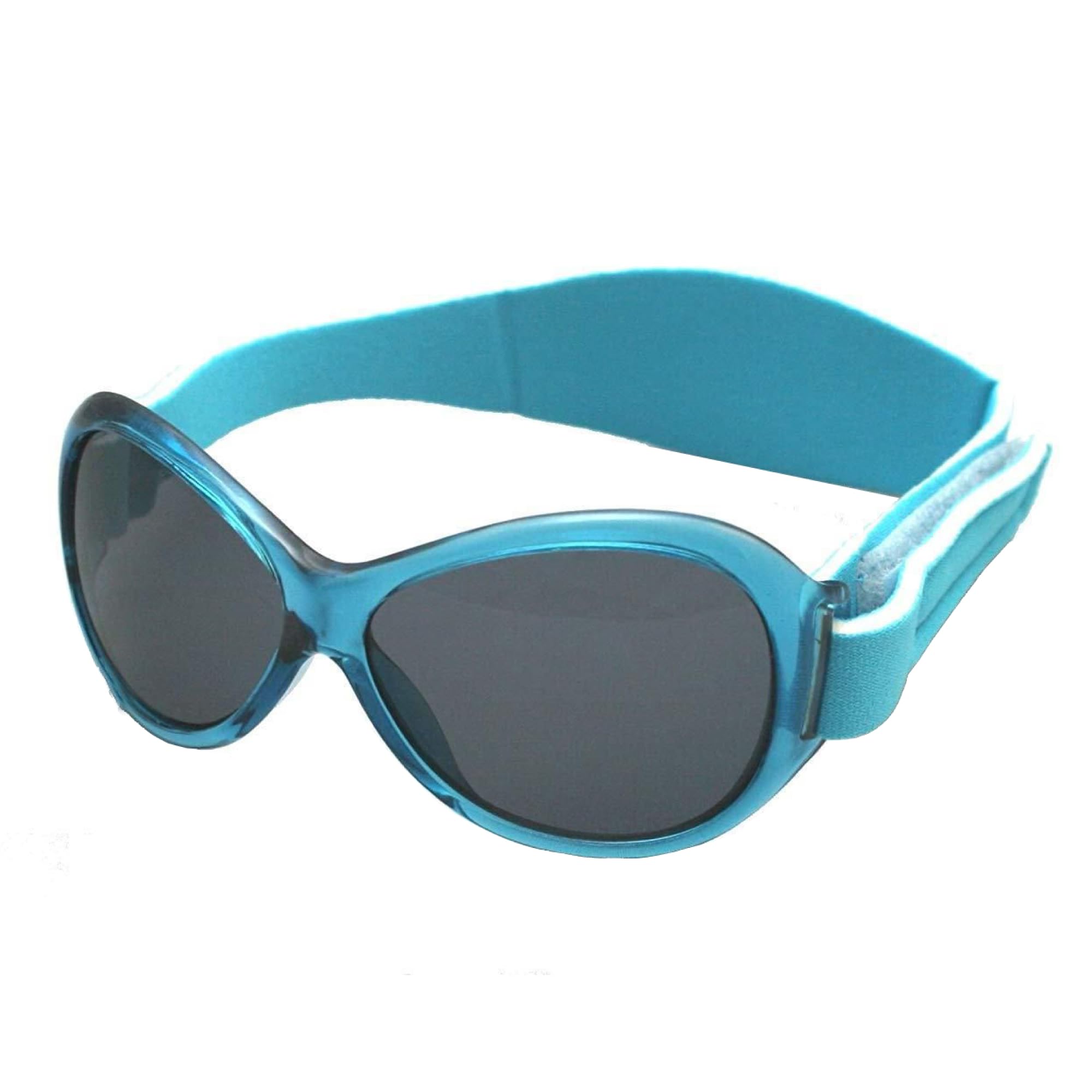 Baby Banz Retro Kidz Oval Sunglasses for Toddlers 2-5 Years - 100% UV Protection & Glare Reduction with Adjustable Strap - Perfect for Beach, Park & Outdoor Adventures