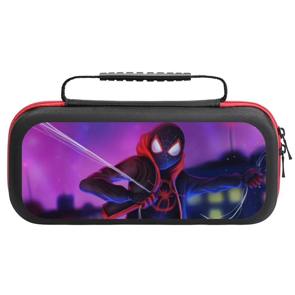 Premium Nintendo Switch OLED Case - Durable Travel Carrying Case Compatible with Switch & Switch OLED - Extra Storage Space for Accessories - Perfect for Gaming on the Go, Travel Protection & Home Storage (Style19)