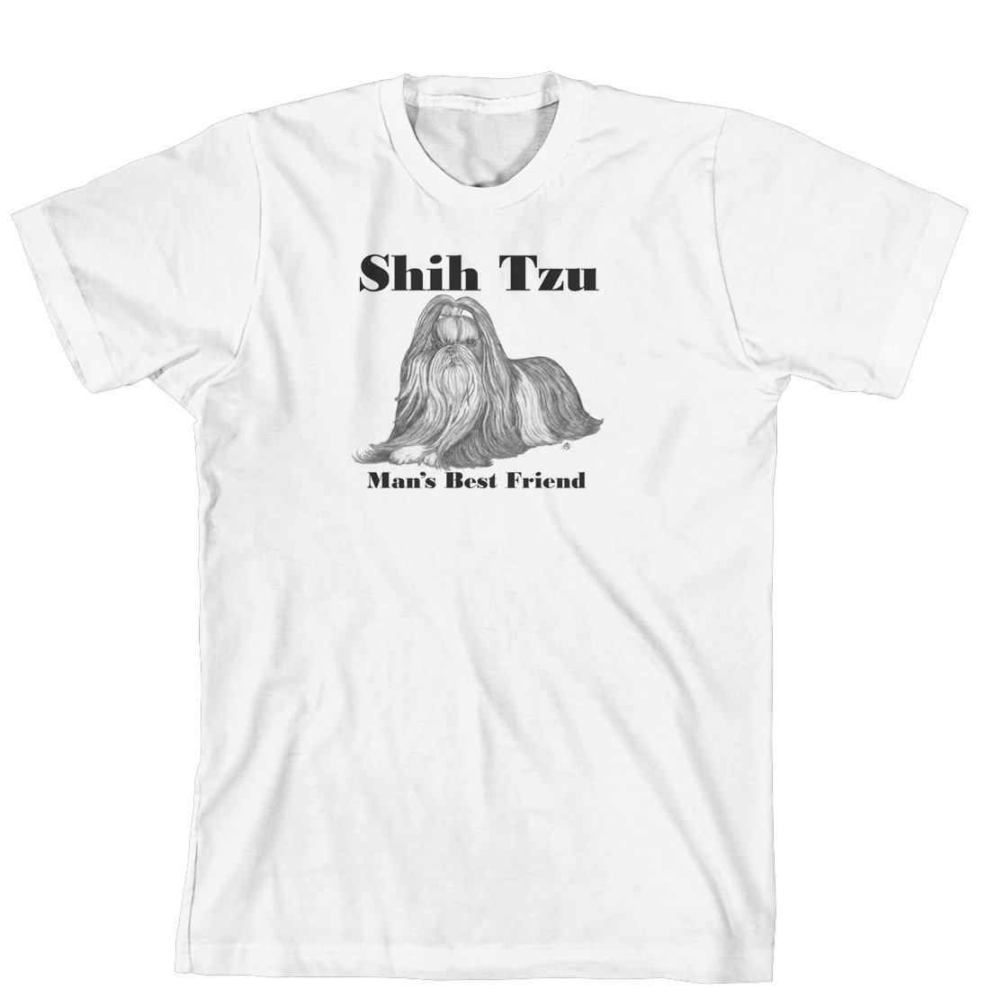 Cahoon's Closet Shih Tzu Dog Lover T-Shirt for Men - Comfortable Cotton Tee for Casual Wear, Dog Park Outings & Pet Owner Gifts
