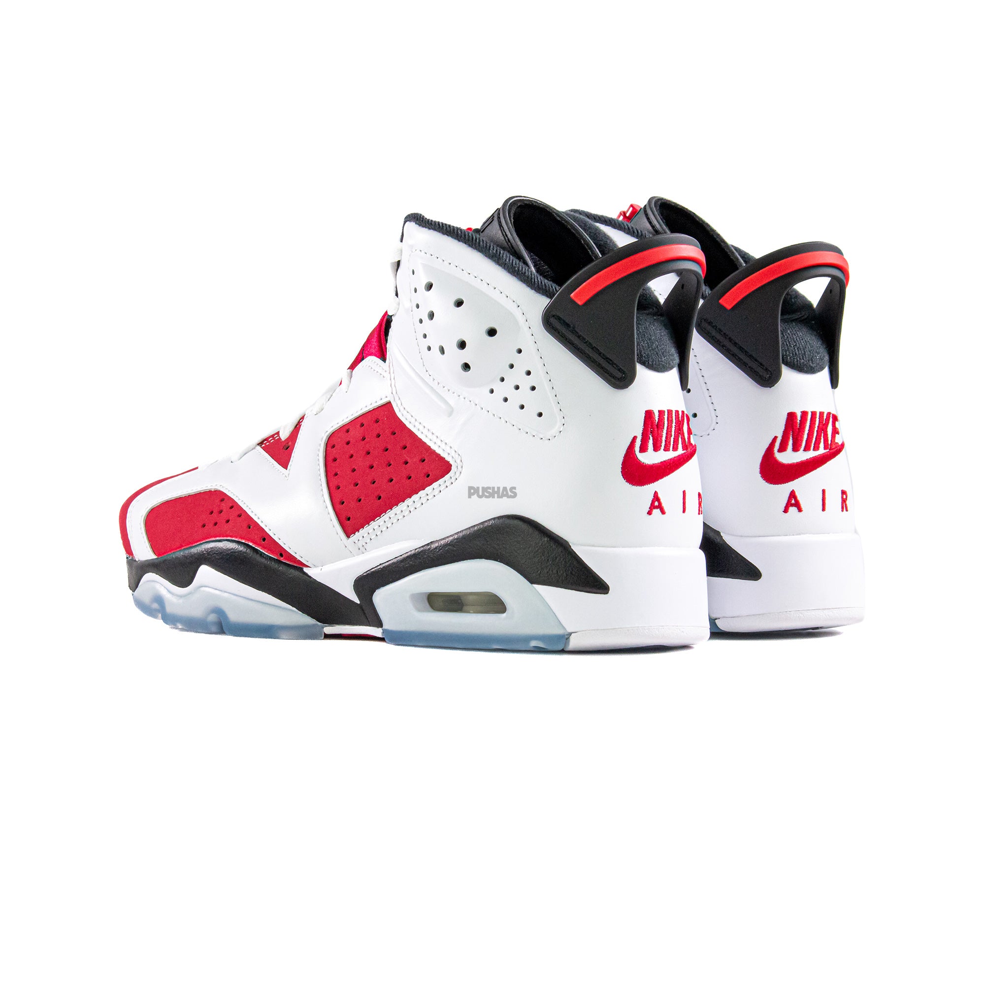 Air Jordan 6 'Carmine' Retro 2021 - Men's Basketball Shoes - Classic Red & White Sneakers for Streetwear & Sports