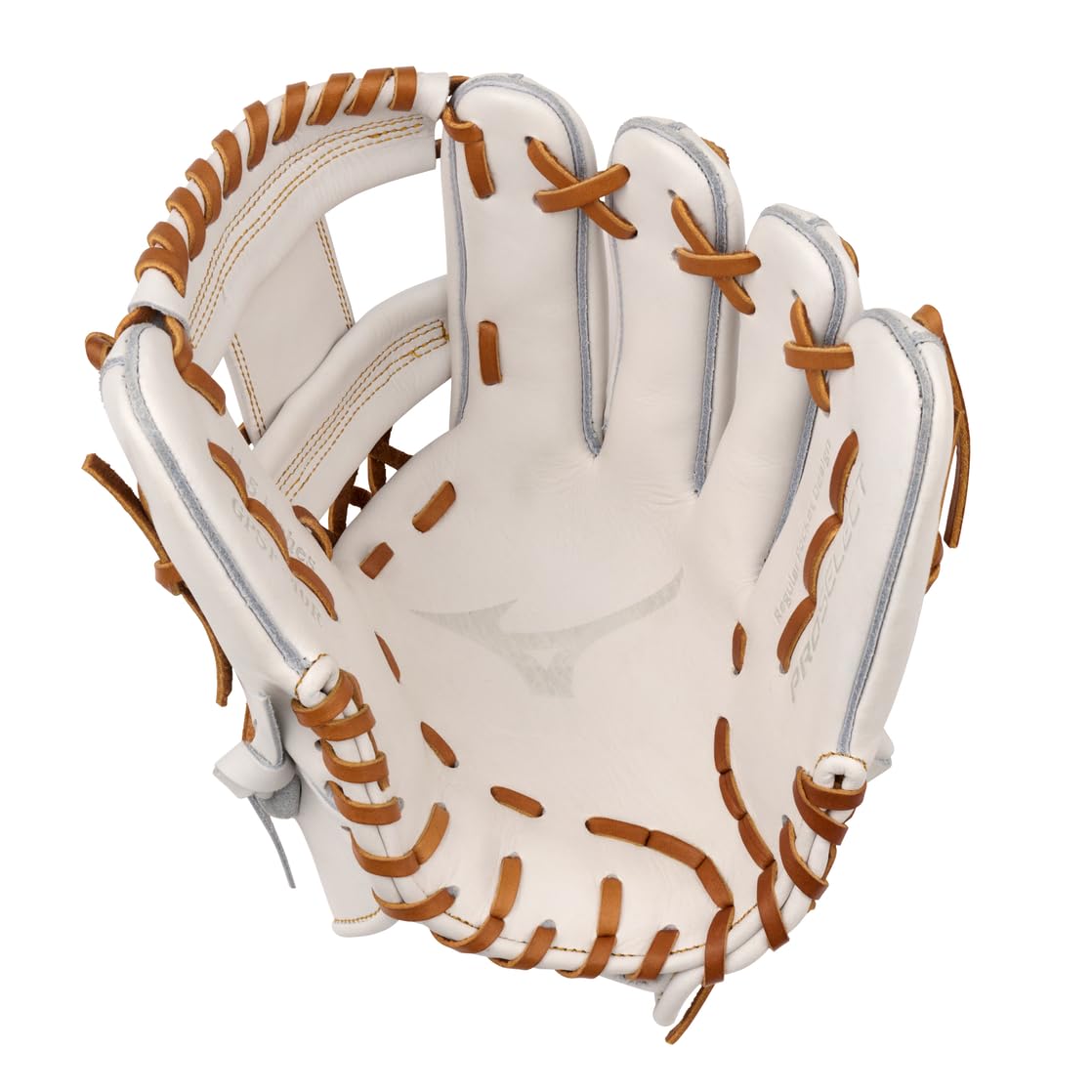 Mizuno Pro Select FP Softball Mitt - Premium Leather Infield Glove for Adults, Ambidextrous Design (2025 Model) - Perfect for Competitive Fastpitch Softball Games & Training