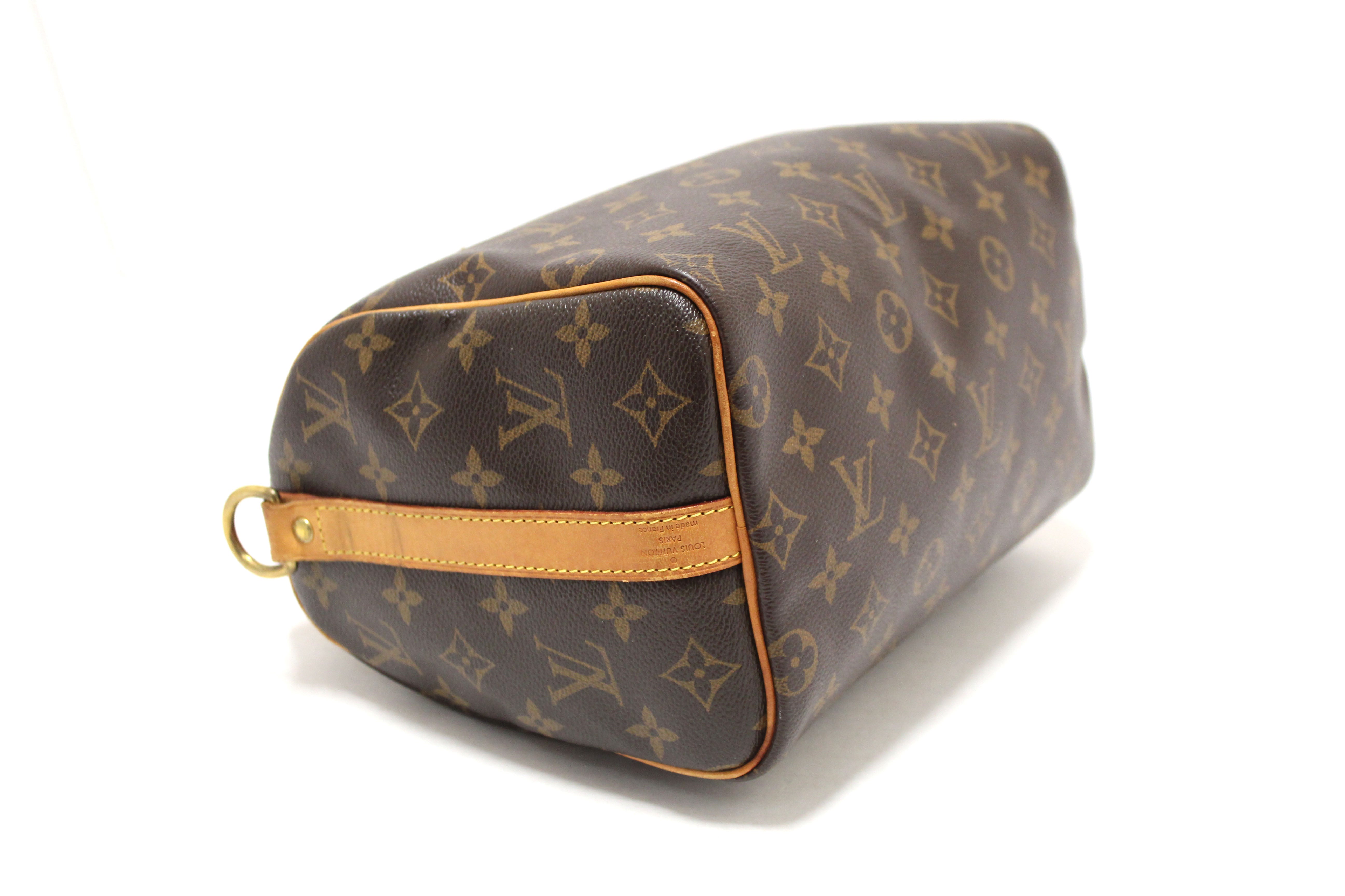 Authentic Louis Vuitton Speedy 25 Bandouliere Handbag - Monogram Canvas Crossbody Bag for Women | Perfect for Work, Travel & Everyday Luxury Accessory