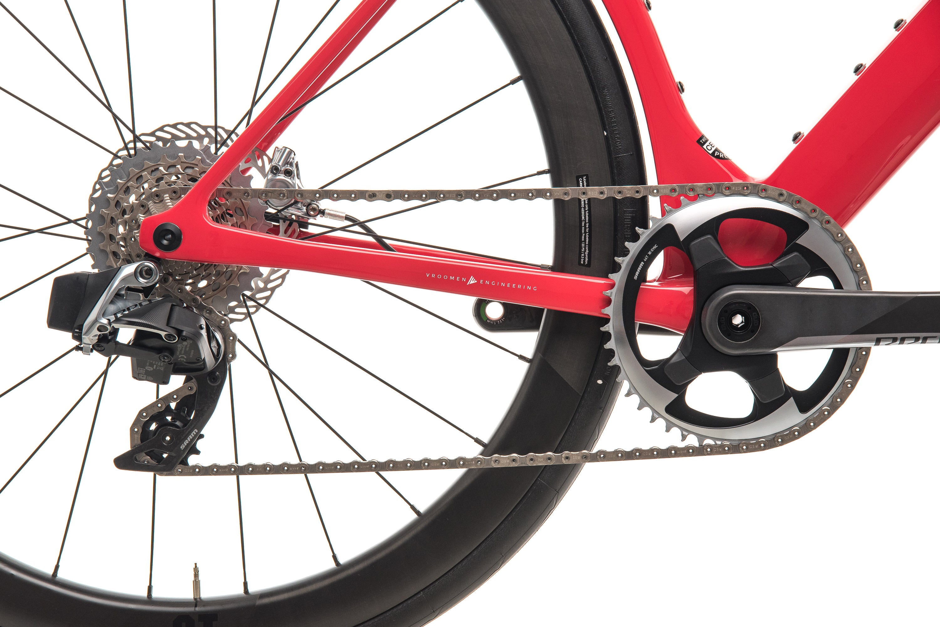 3T Strada Team Red AXS eTap Road Bike 2020 - Medium Size | Lightweight Carbon Frame, Wireless Shifting for Competitive Cycling & Endurance Rides