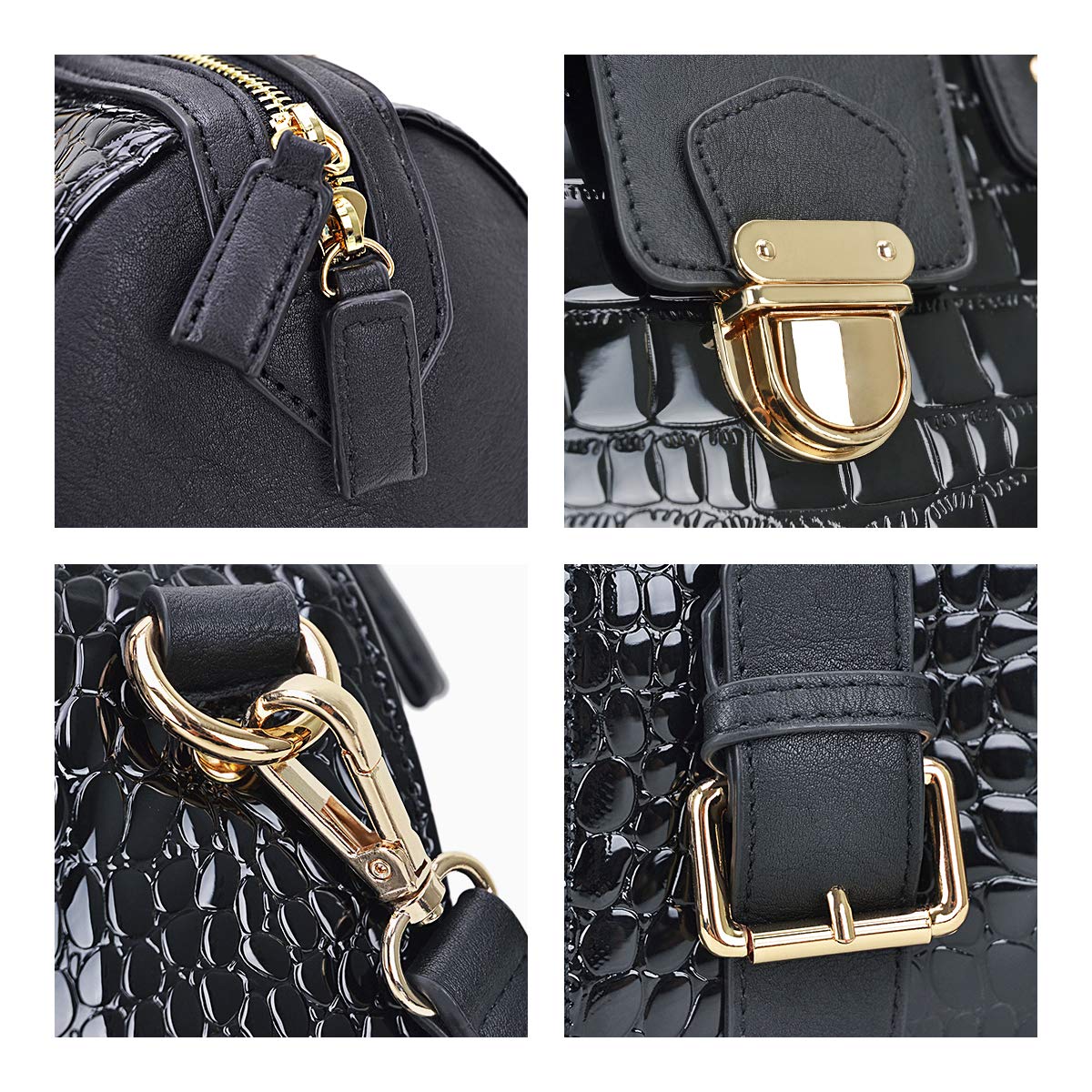 Vegan Leather Barrel Handbag for Women - Stylish Top Handle Shoulder Satchel Purse, Durable Work Tote Bag for Office, Travel & Daily Use