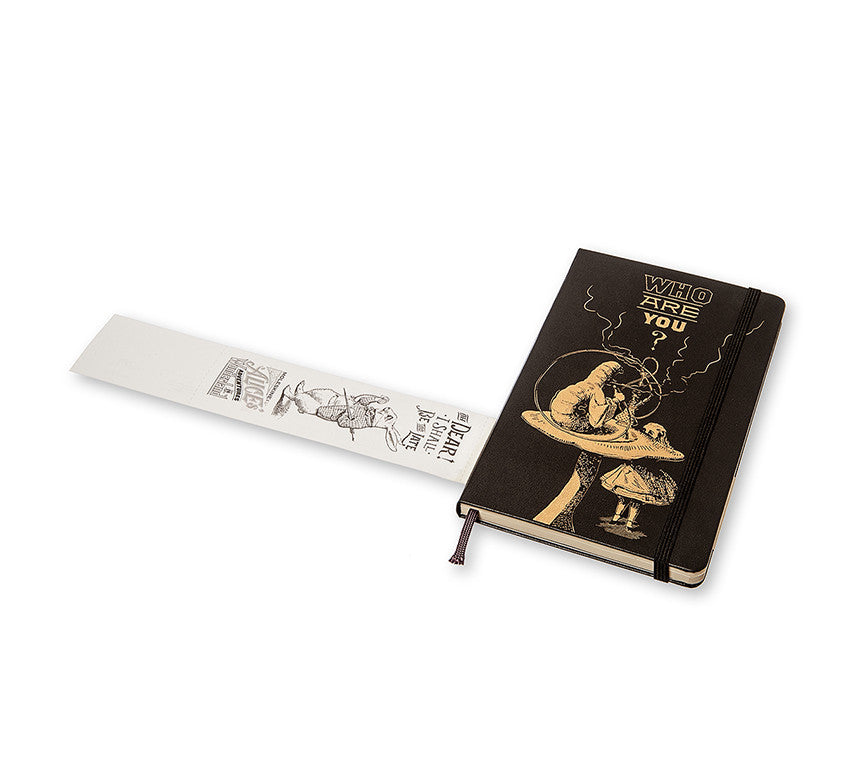 Moleskine Alice in Wonderland Limited Edition Hardcover Notebook - Large Size for Journaling, Sketching & Note Taking - Perfect Gift for Writers & Artists