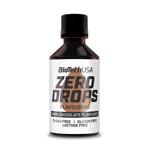 BioTech USA Zero Drops 50ml - Sugar-Free Flavor Enhancer for Coffee, Tea & Baking | Zero Calorie Sweetener Drops for Keto & Diabetic Diet | Perfect for Home, Office & Gym Use