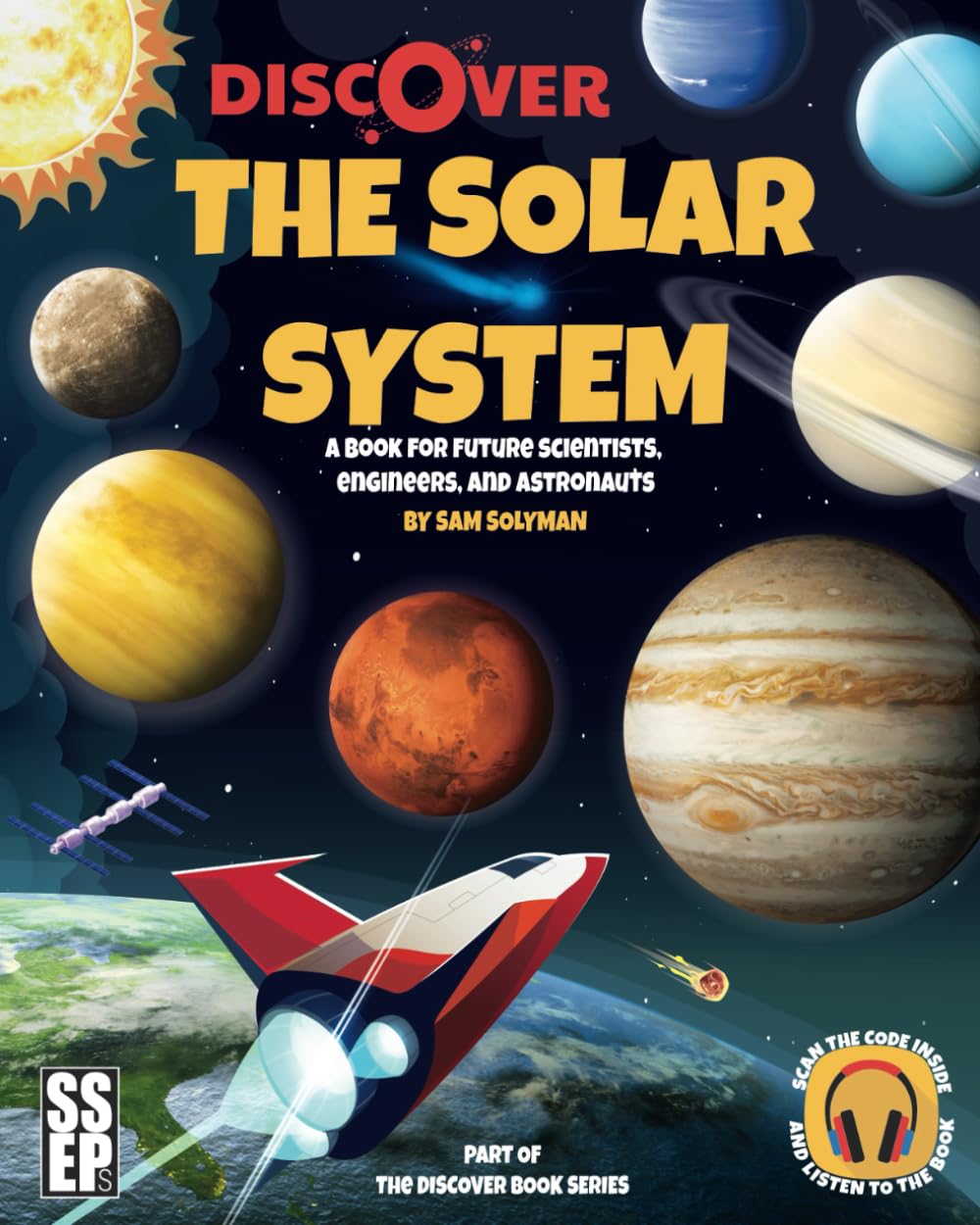 Solar System Book for Kids - Explore Planets & Space for Learning