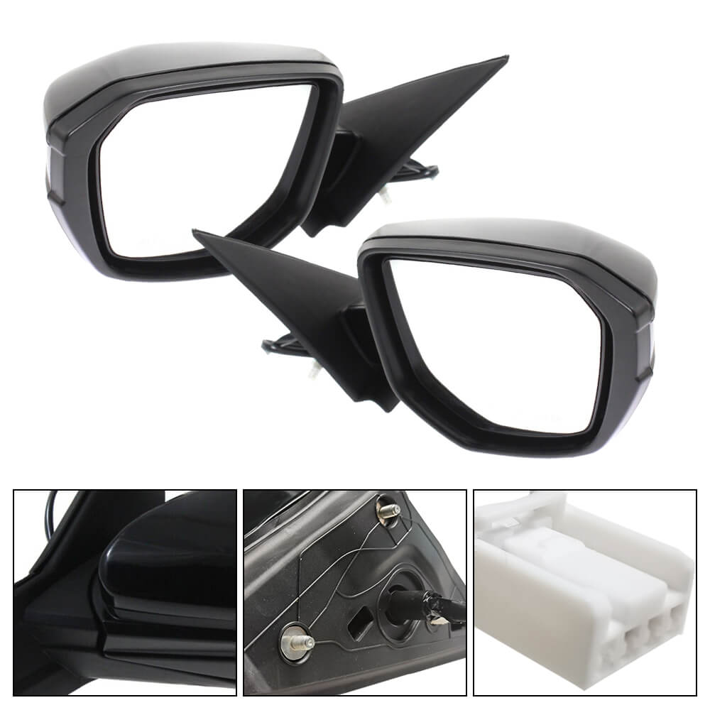 OEM Side View Mirror Replacement for 2016-2021 Honda Civic DX LX - Driver & Passenger Side - Perfect for Safe Lane Changes and Parking Assistance