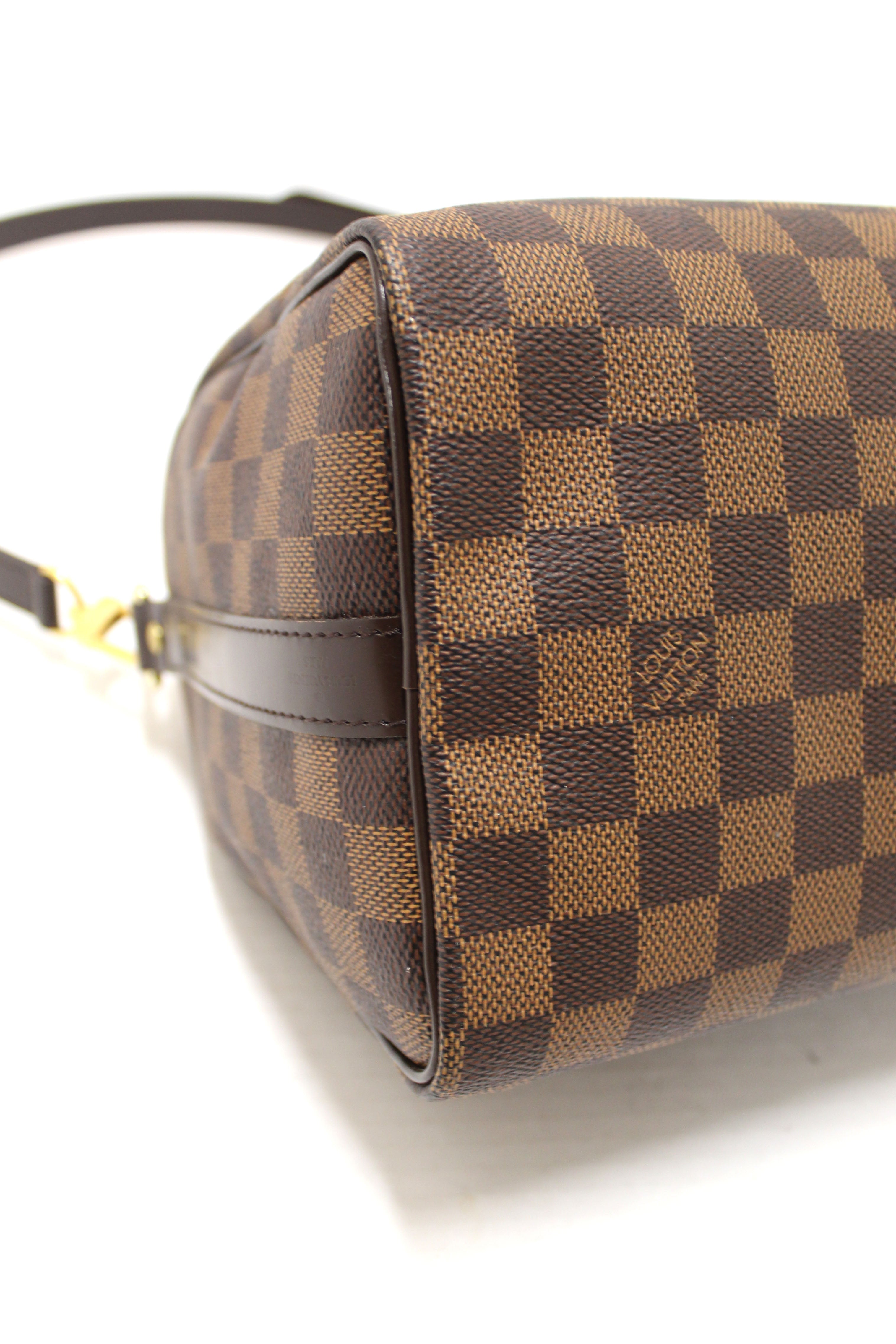 Authentic Louis Vuitton Damier Ebene Speedy 25 Bandouliere Crossbody Bag - Luxury Handbag for Women, Perfect for Work, Travel & Everyday Use