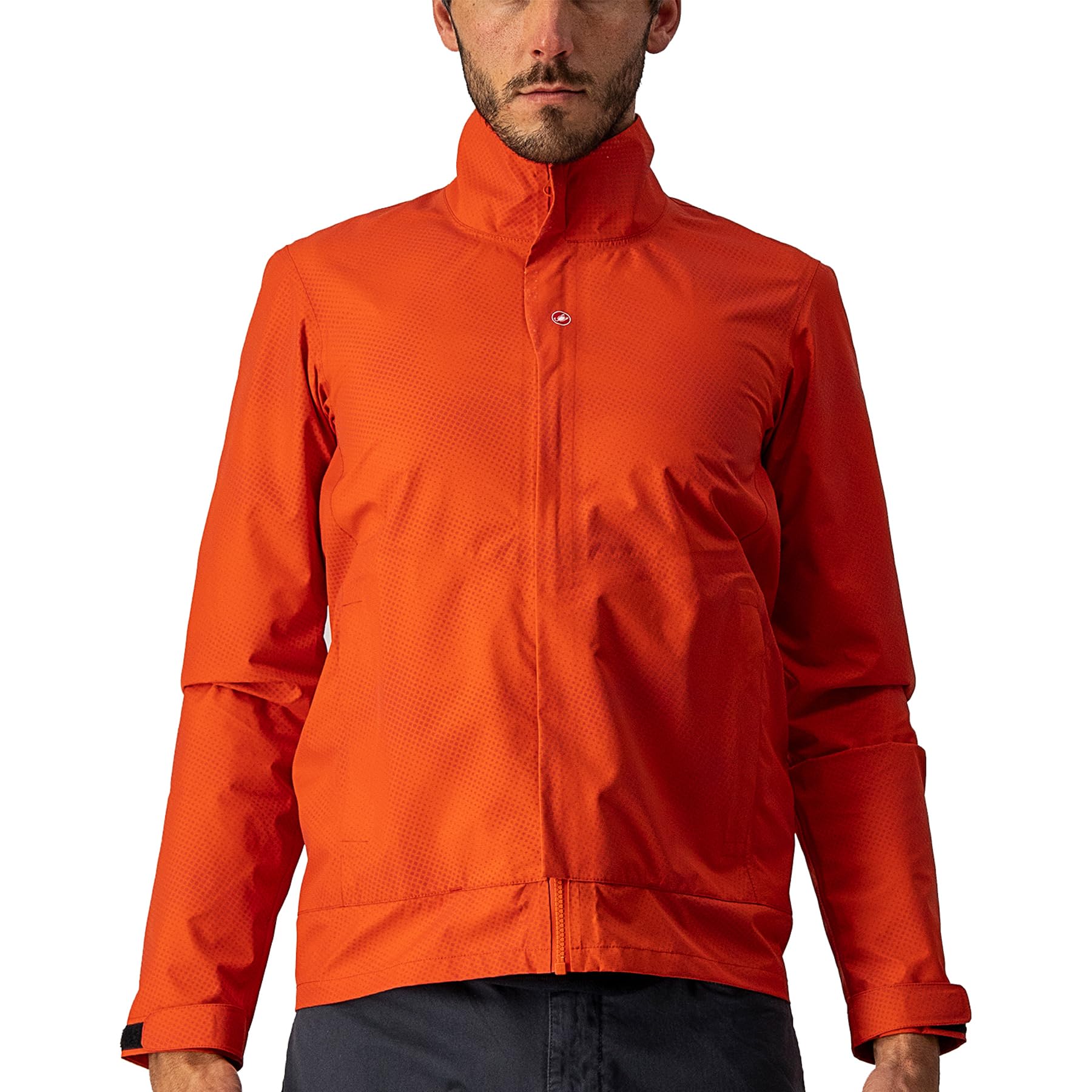 CASTELLI Men’s Commuter Reflex Jacket - Waterproof & Windproof Cycling Jacket with High Reflectivity for Safety | Perfect for Urban Commuting, Bike Rides & Outdoor Activities