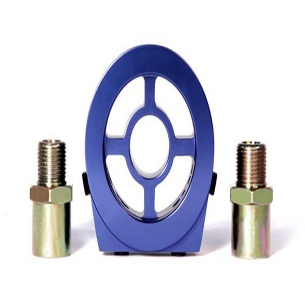 High-Quality Oil Filter Block Adapter for Oil Pressure & Temperature Monitoring - Perfect for Automotive, Racing & Performance Tuning Applications