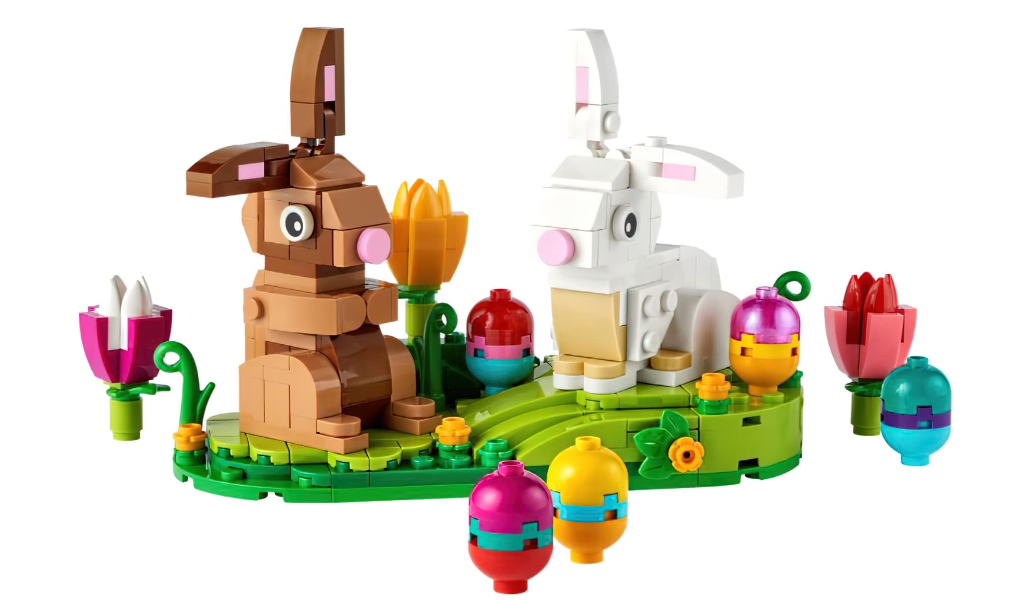 Best Lego Easter Gift Sets - Rabbit 40523, Sheep 40380, Easter Bunny 40463 & Creator Bunny & Egg 30583 - Fun Building Activity with Sticker Book for Kids - Perfect for Easter Decorations, Gifts & Family Playtime