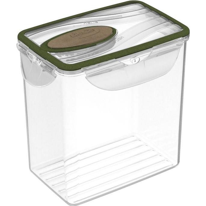 Biesse 6-Piece Airtight Food Storage Container Set with Locking Lids - Perfect for Kitchen Pantry Organization, Meal Prep & Leftovers (SETKAPPA3)