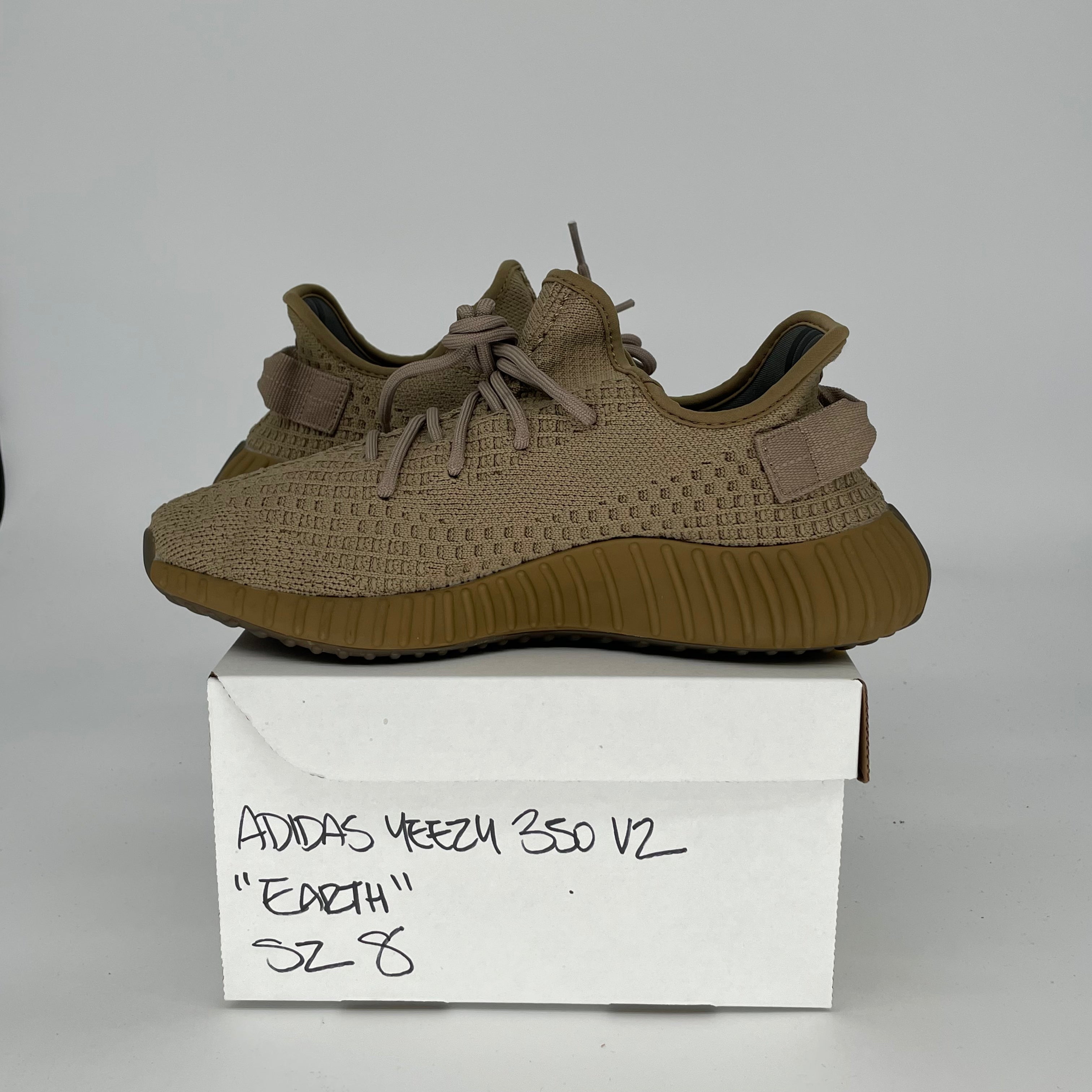 Adidas Yeezy Boost 350 V2 'Earth' Women's Running Shoes - Size 8/9.5W (FX9033) - Perfect for Casual Wear, Gym & Street Style
