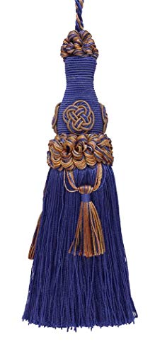 Navy Beige Blue Multicolor #5817 (Navy Blue, Royal Blue, Golden Beige)